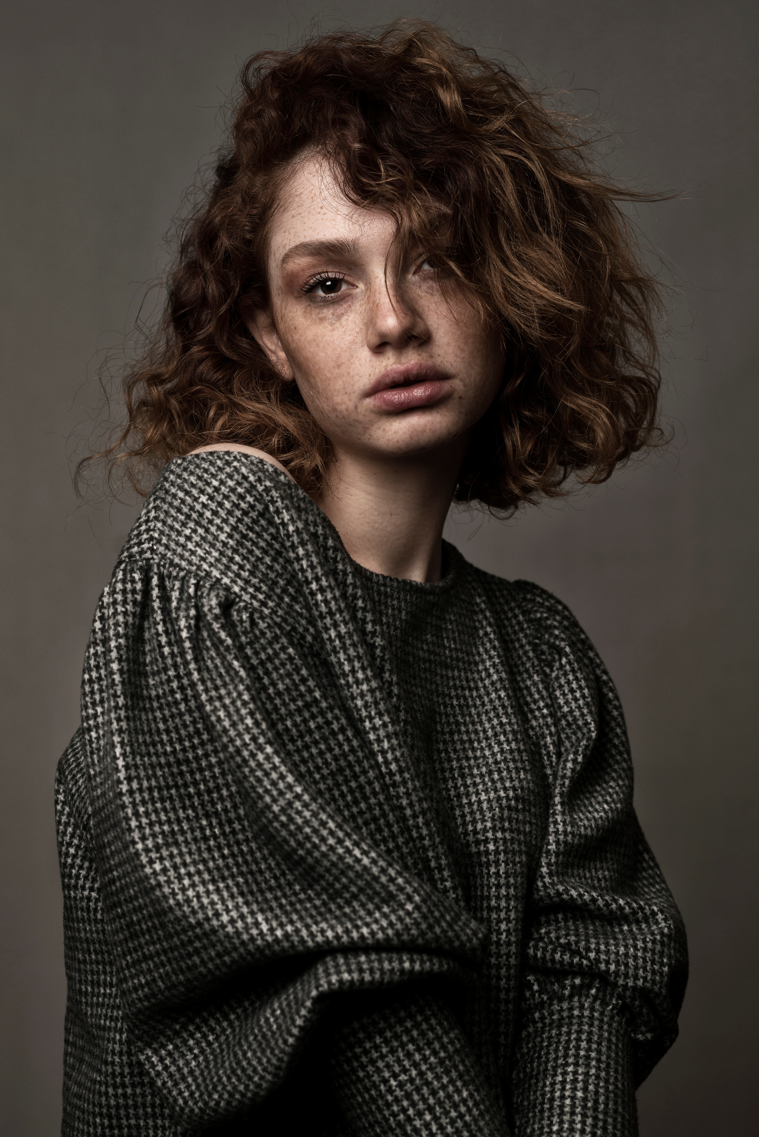 Studio portrait. Behnam Khorramshahi, a portrait and fashion photographer in Cologne, Germany