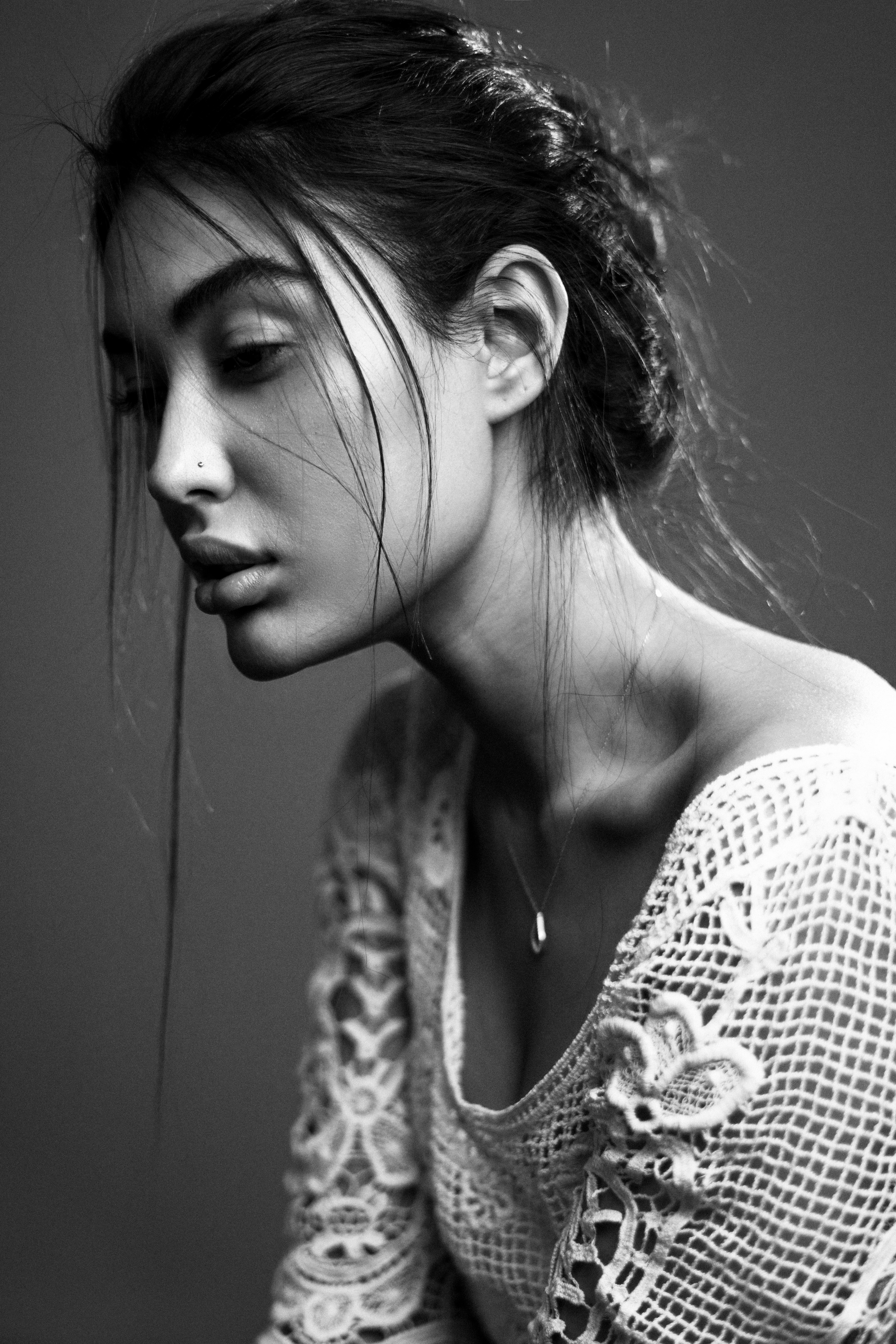 Studio portrait. Behnam Khorramshahi, a portrait and fashion photographer in Cologne, Germany