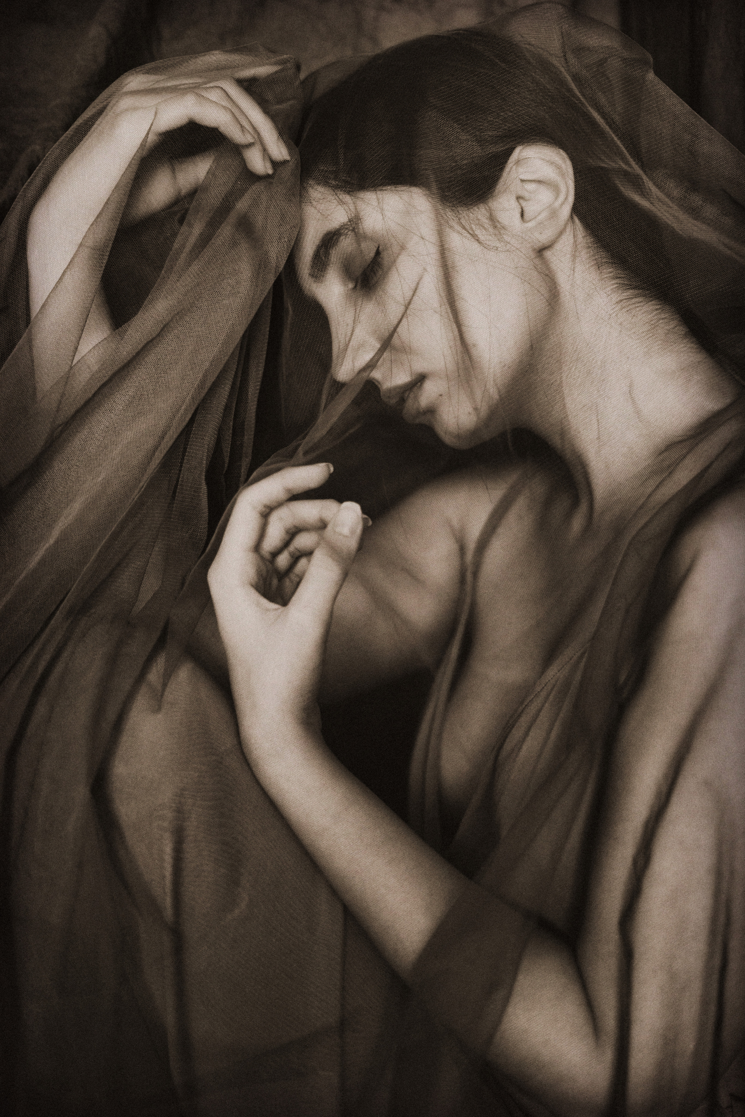 Emotional portrait. Behnam Khorramshahi, a portrait and fashion photographer in Cologne, Germany