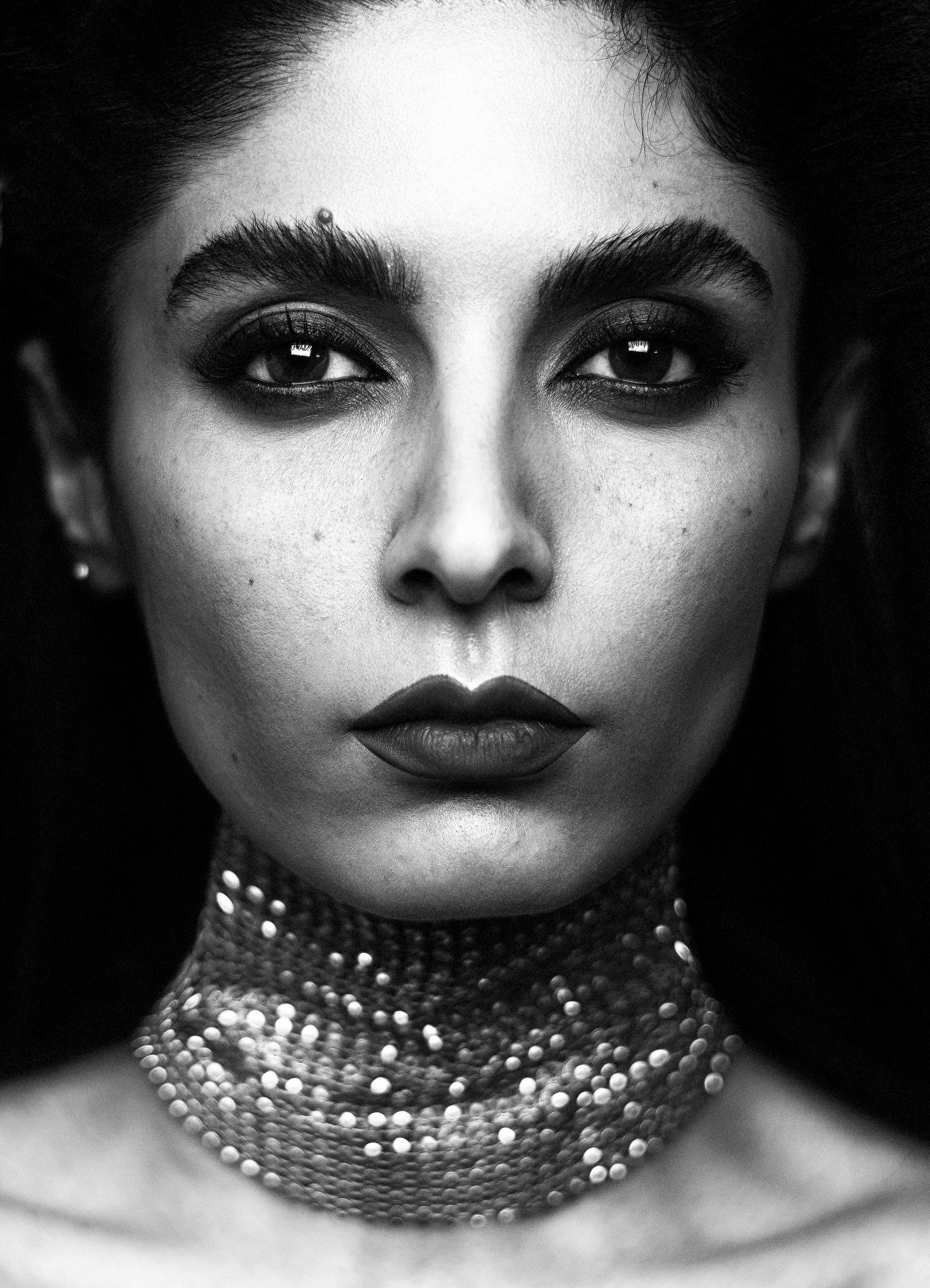 Studio portrait. Behnam Khorramshahi, a portrait and fashion photographer in Cologne, Germany