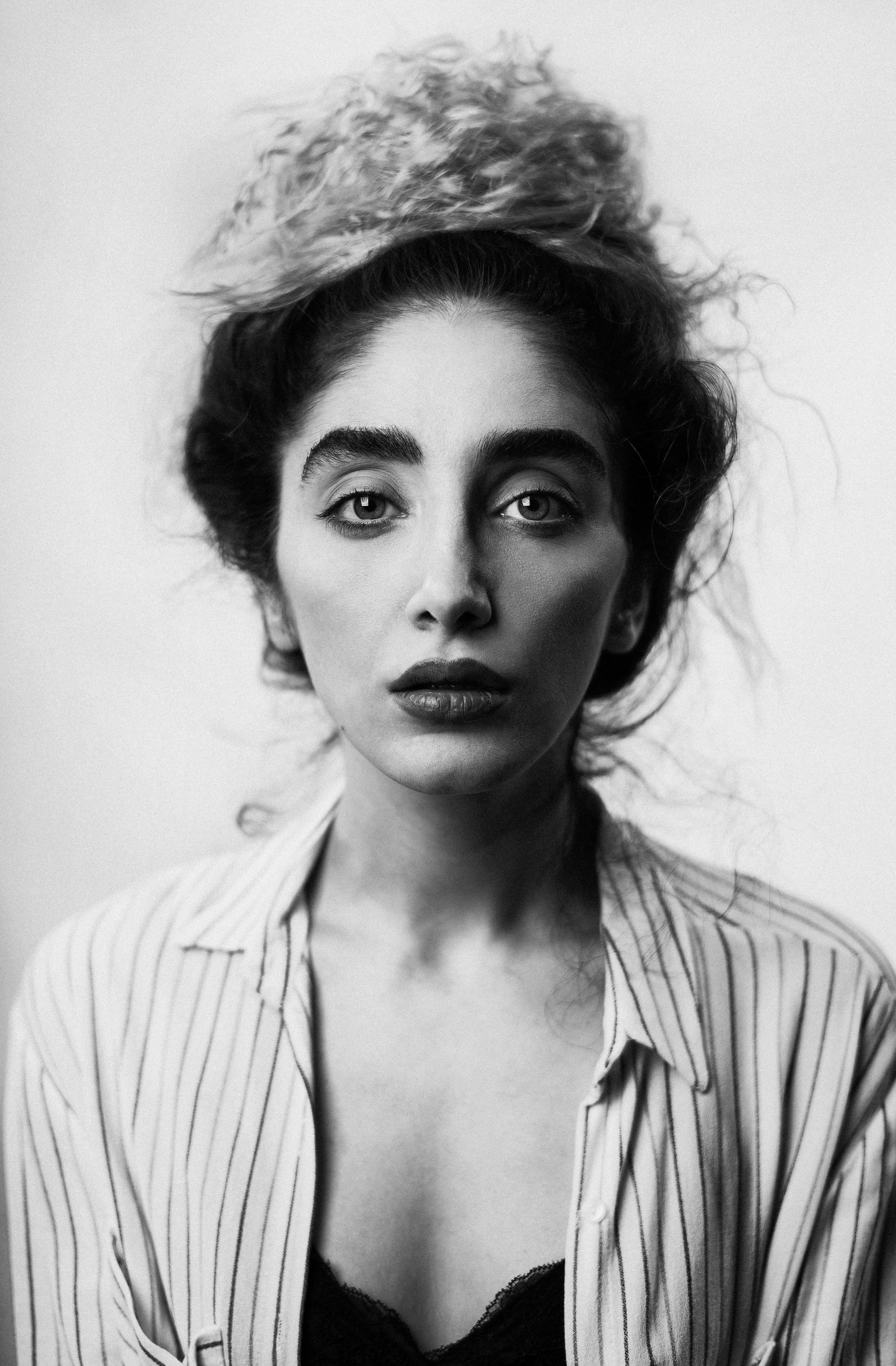 Studio portrait. Behnam Khorramshahi, a portrait and fashion photographer in Cologne, Germany