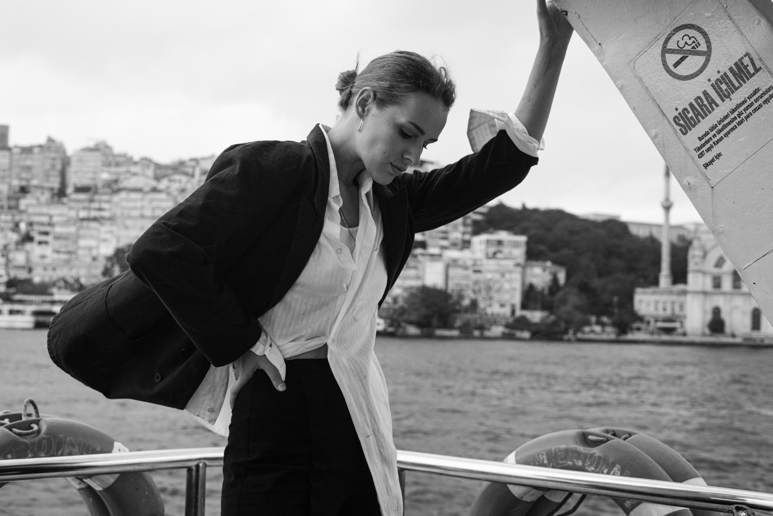 Outdoor portrait. Behnam Khorramshahi, a portrait and fashion photographer in Cologne, Germany