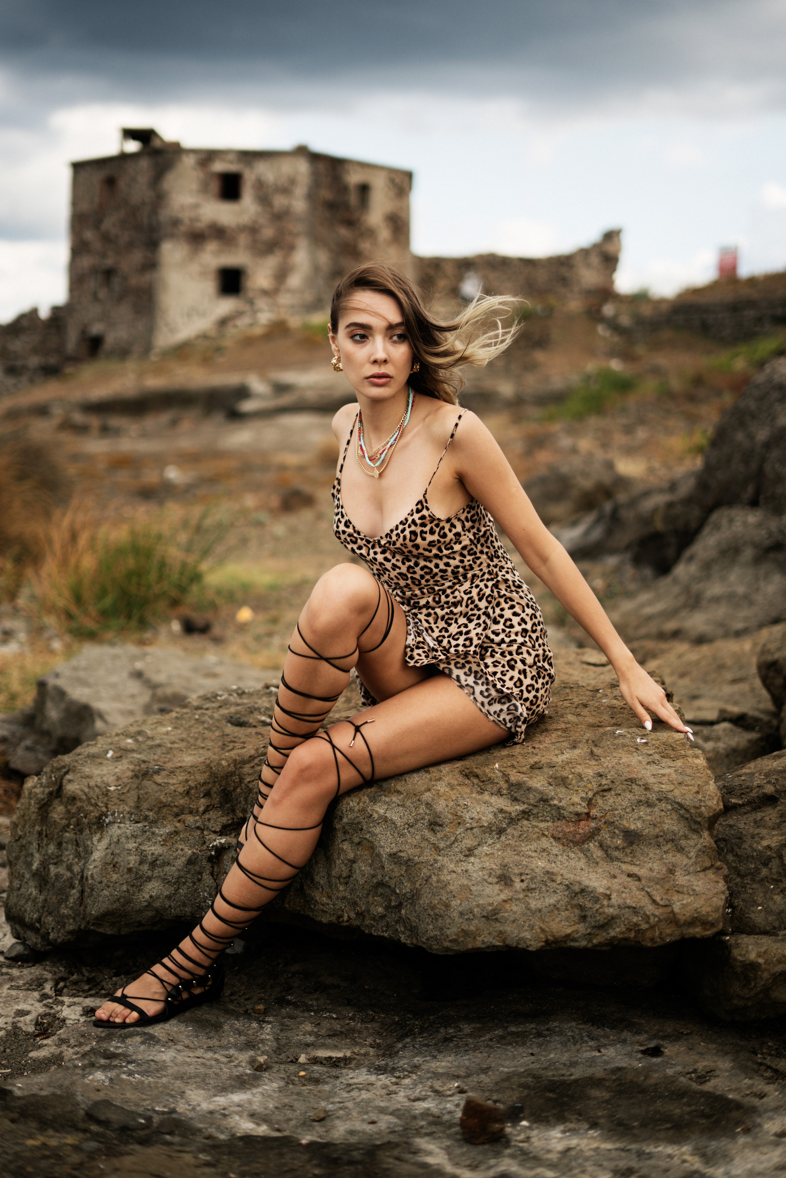 Outdoor portrait. Behnam Khorramshahi, a portrait and fashion photographer in Cologne, Germany