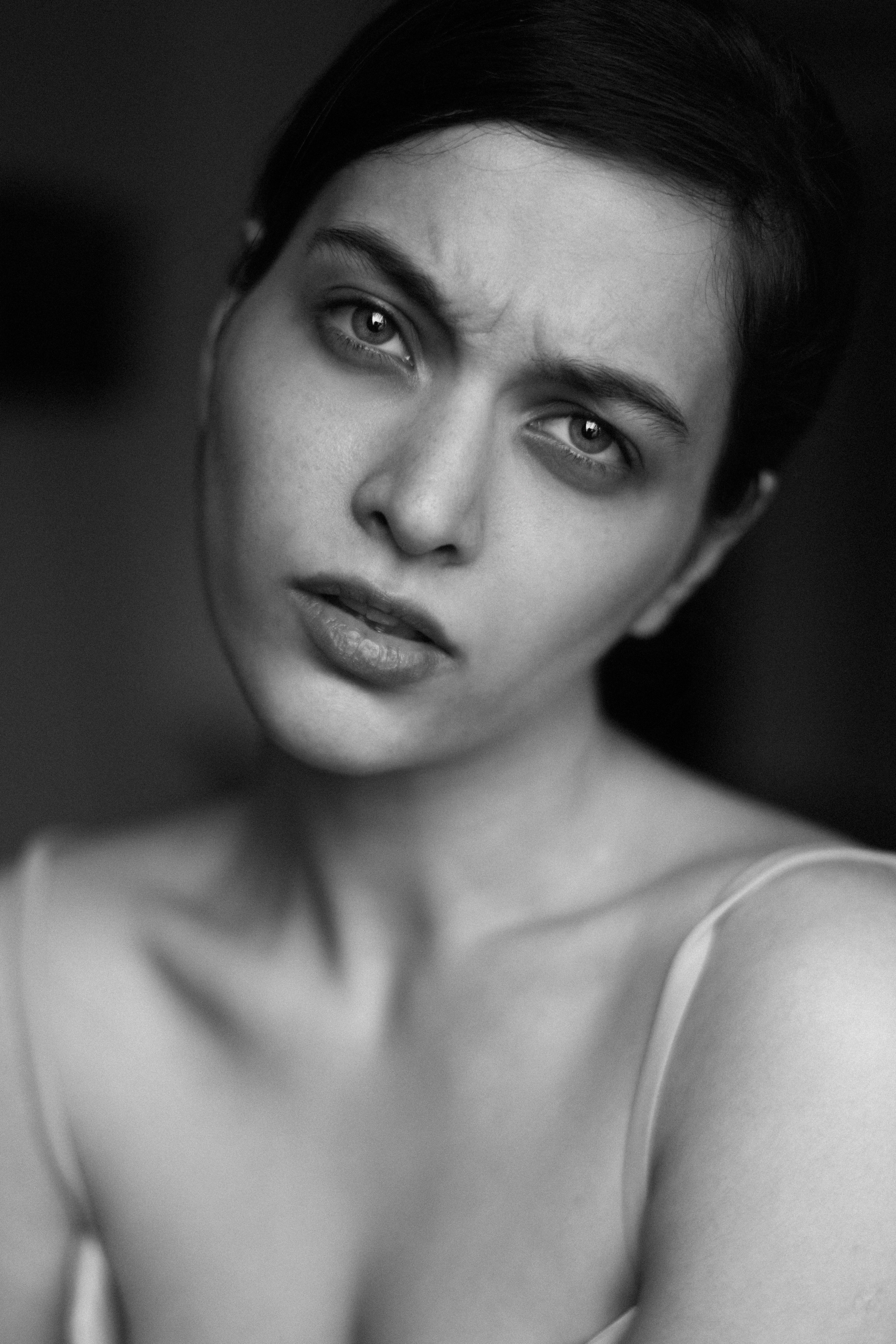 Emotional portrait. Behnam Khorramshahi, a portrait and fashion photographer in Cologne, Germany