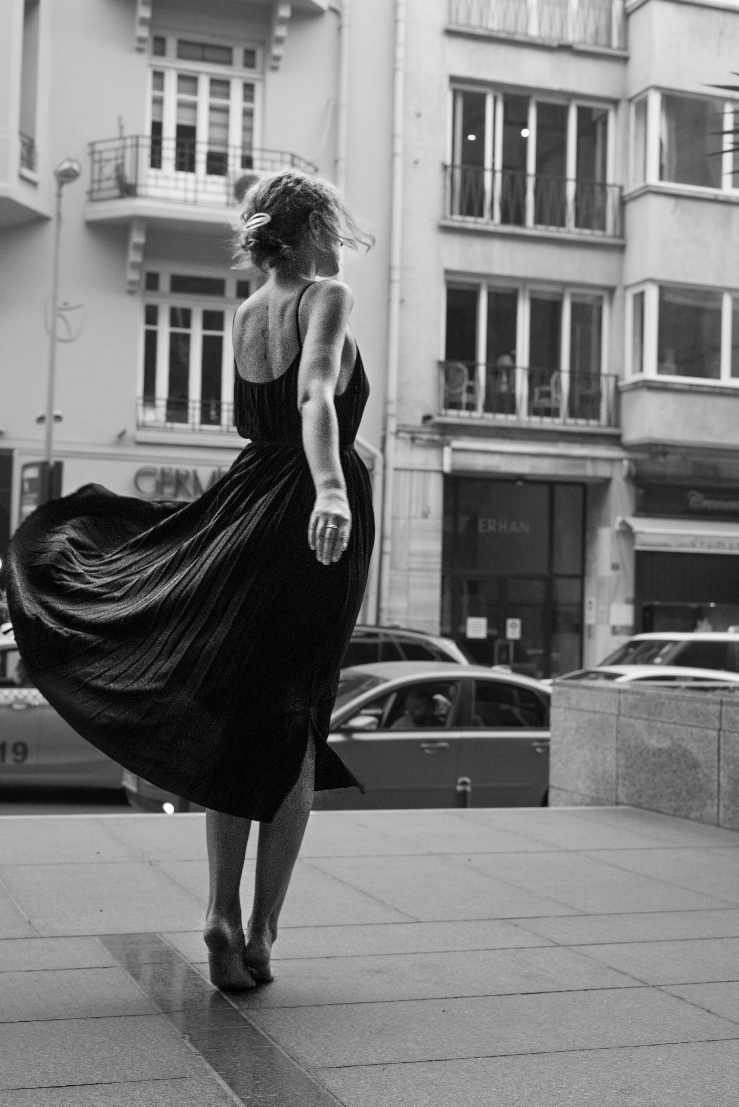 Street portrait. Behnam Khorramshahi, a portrait and fashion photographer in Cologne, Germany