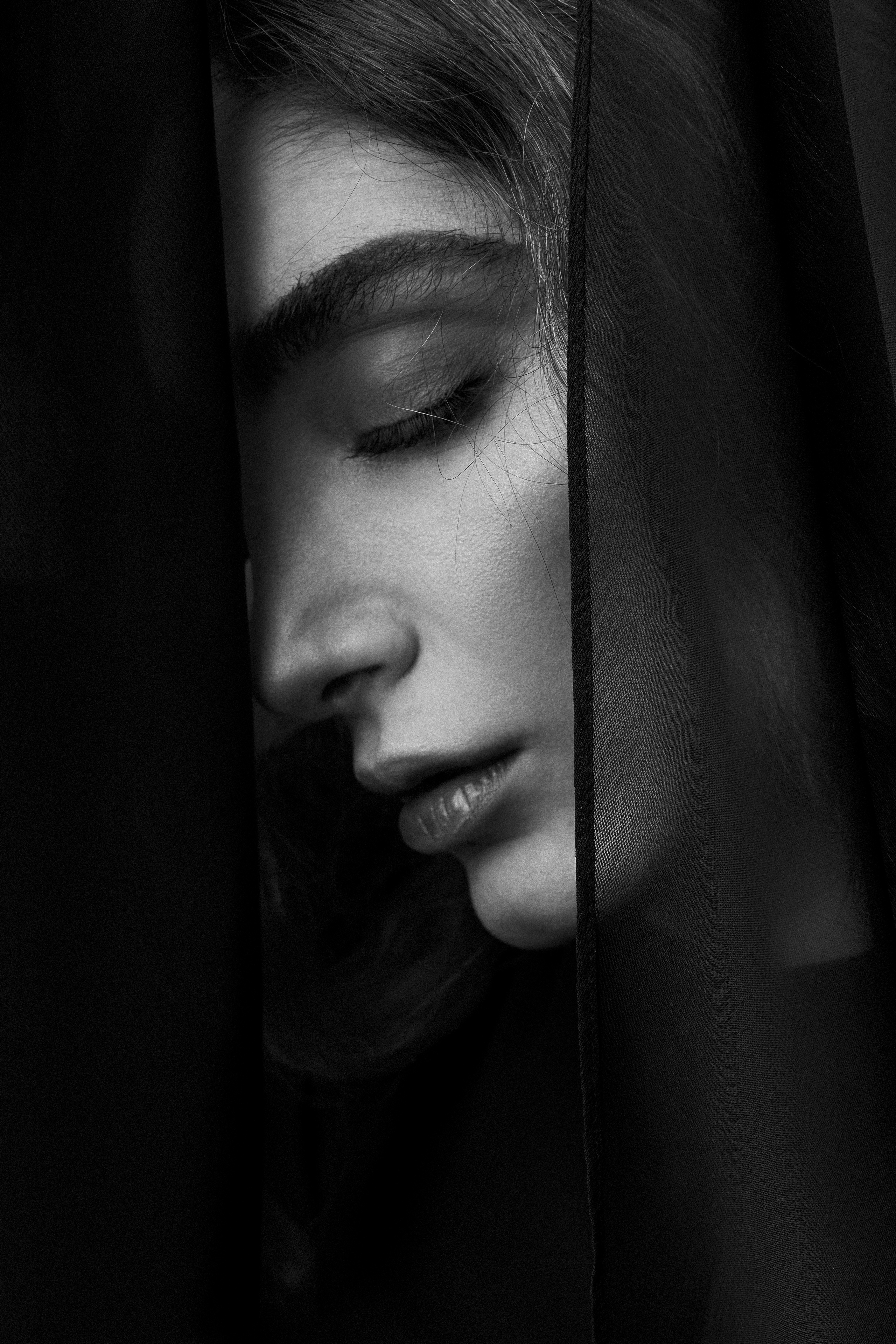 Emotional portrait. Behnam Khorramshahi, a portrait and fashion photographer in Cologne, Germany