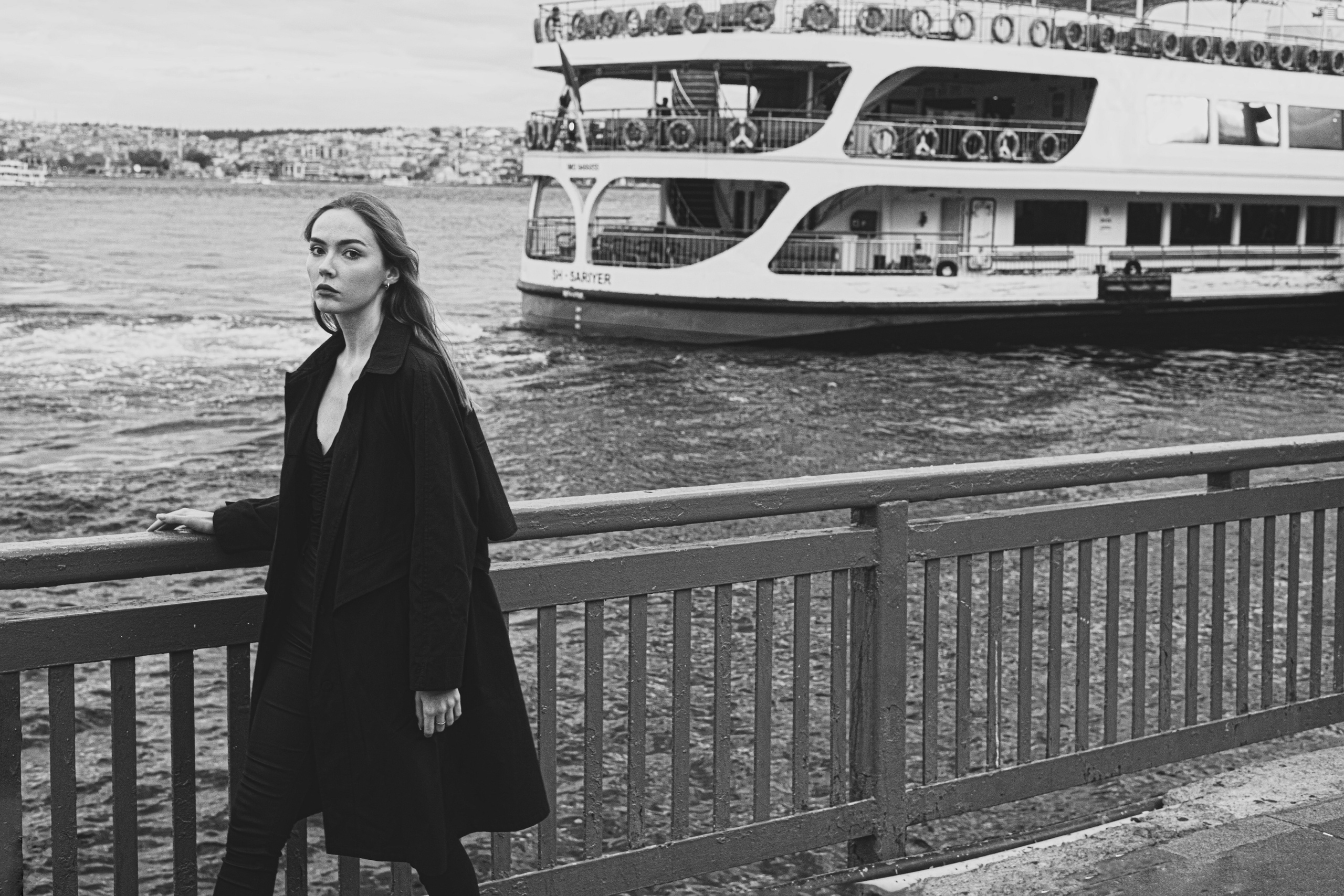 Outdoor portrait. Behnam Khorramshahi, a portrait and fashion photographer in Cologne, Germany