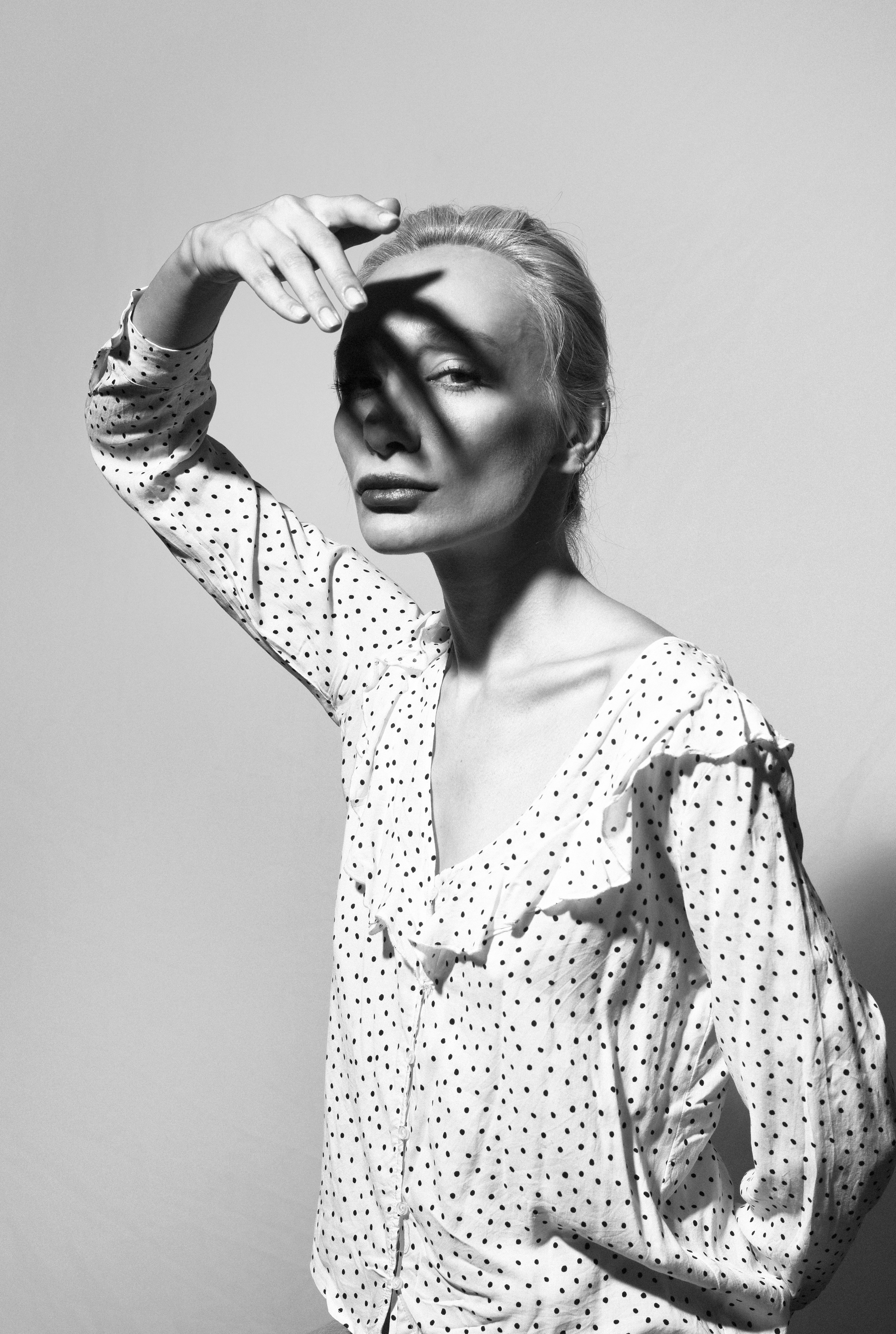 Studio portrait. Behnam Khorramshahi, a portrait and fashion photographer in Cologne, Germany