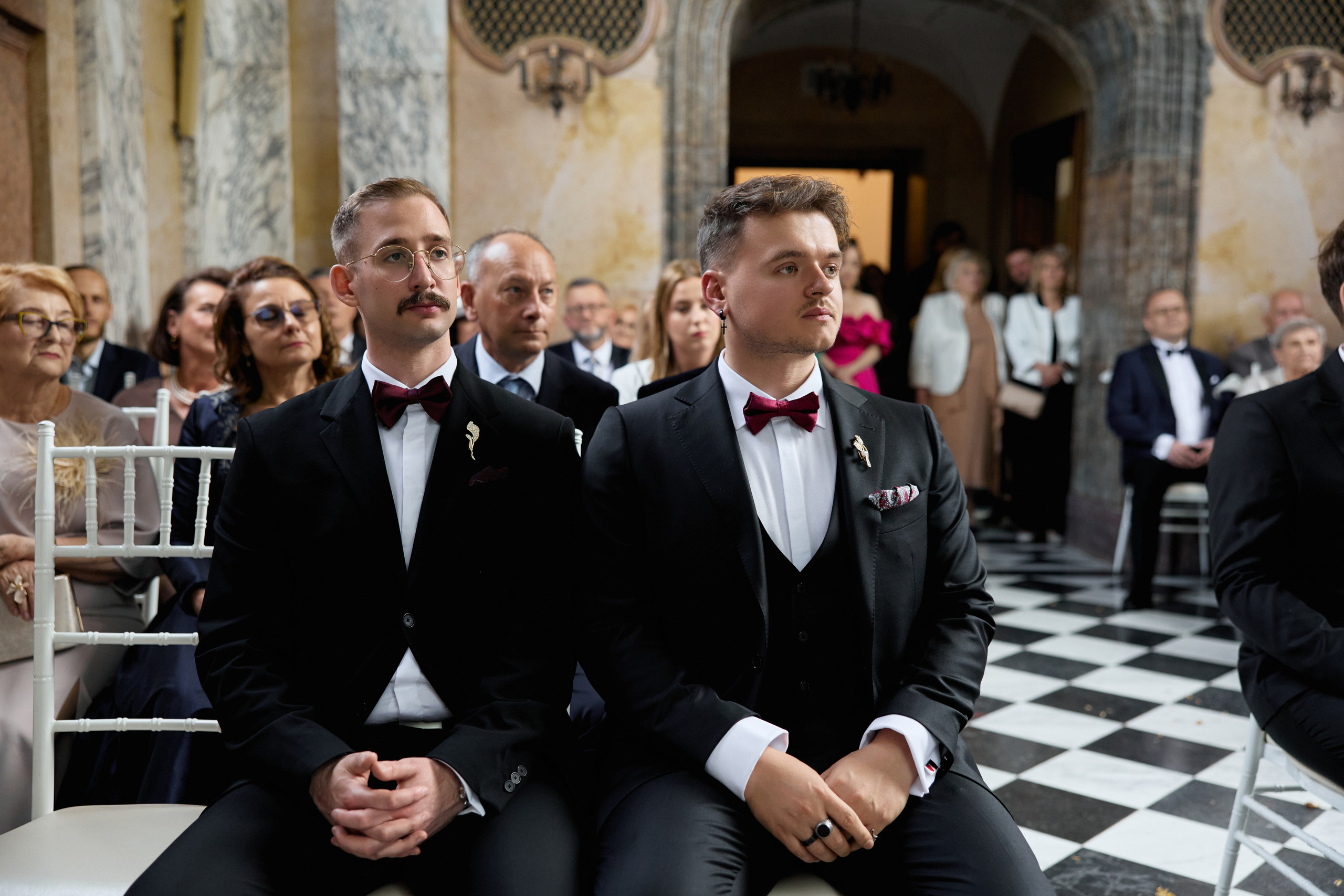 Wiktoria & Kacper. Pałac Goetz. Fotograf ślubny i rodzinny w Krakowie Yana Klymova