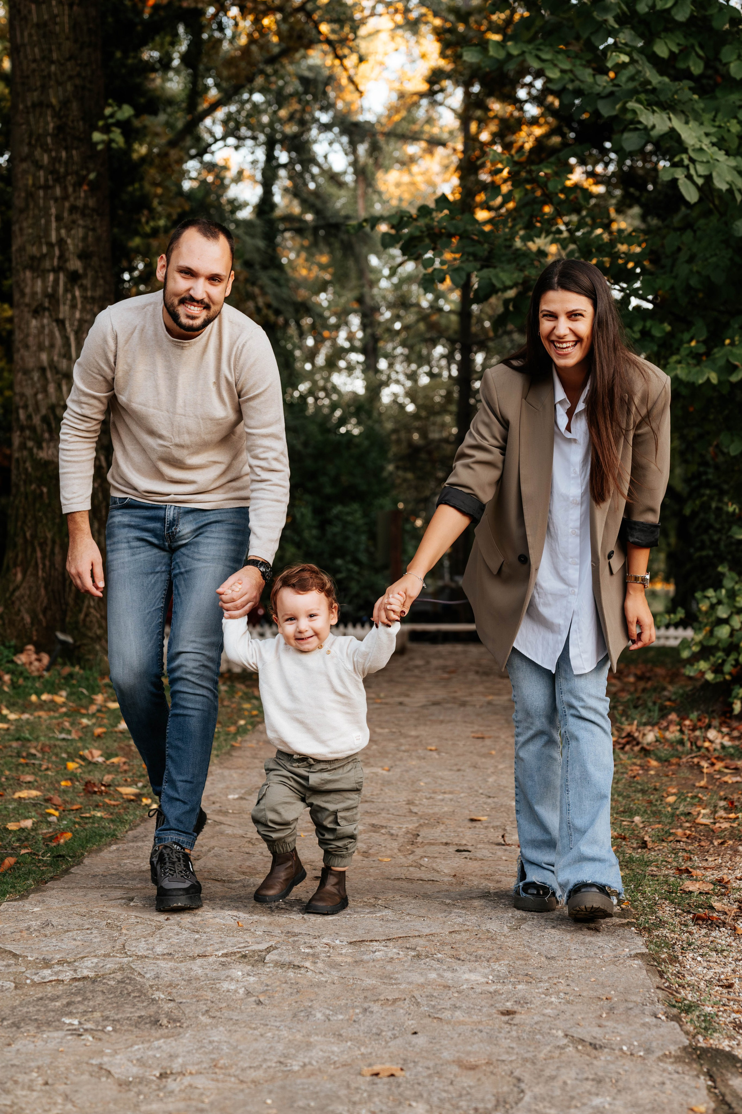 Ana, Miloš i Balša - porodično fotografisanje. Dečiji i porodični fotograf