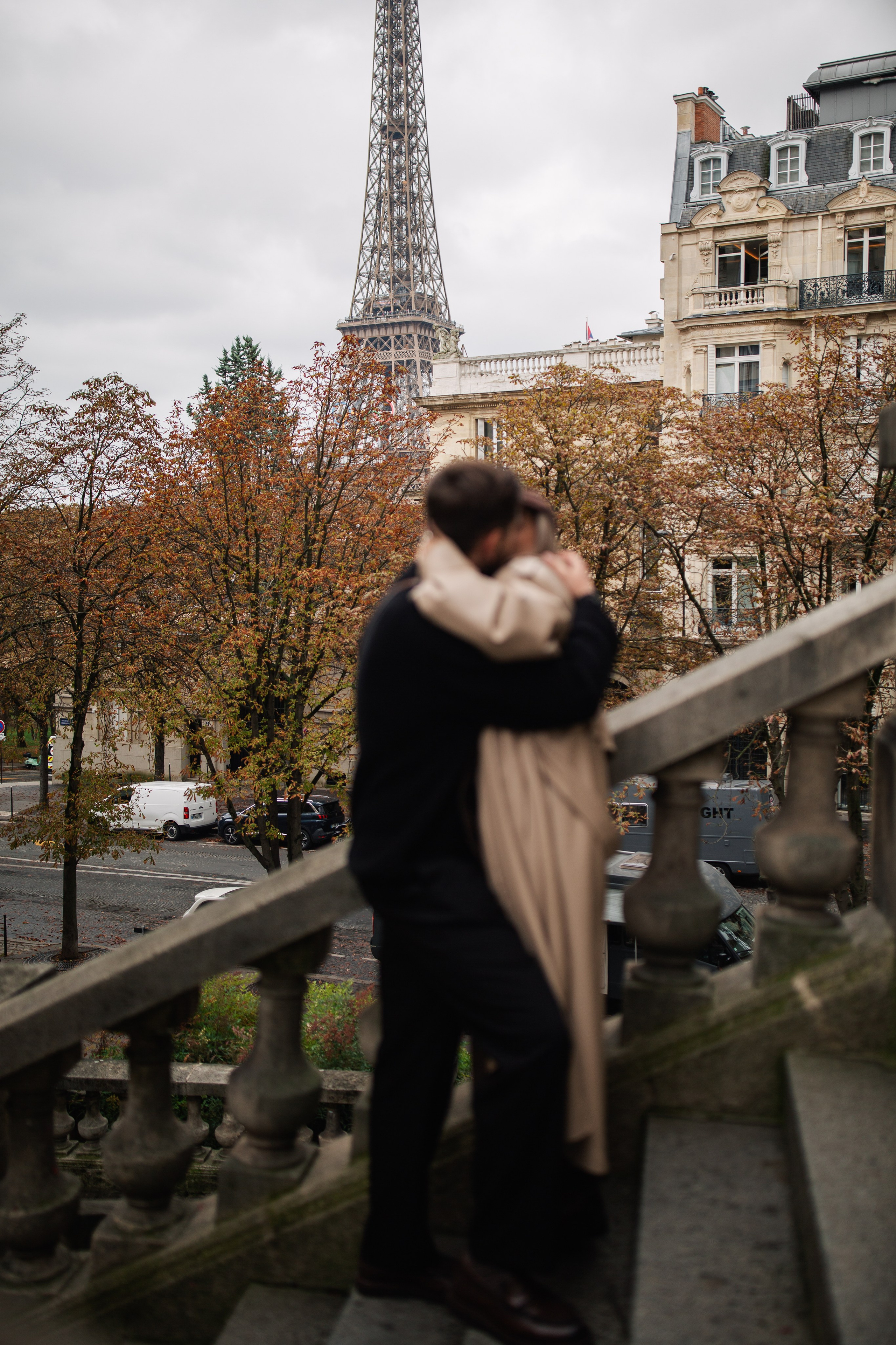 Autumn love story in Paris. Photographe à Rouen, France