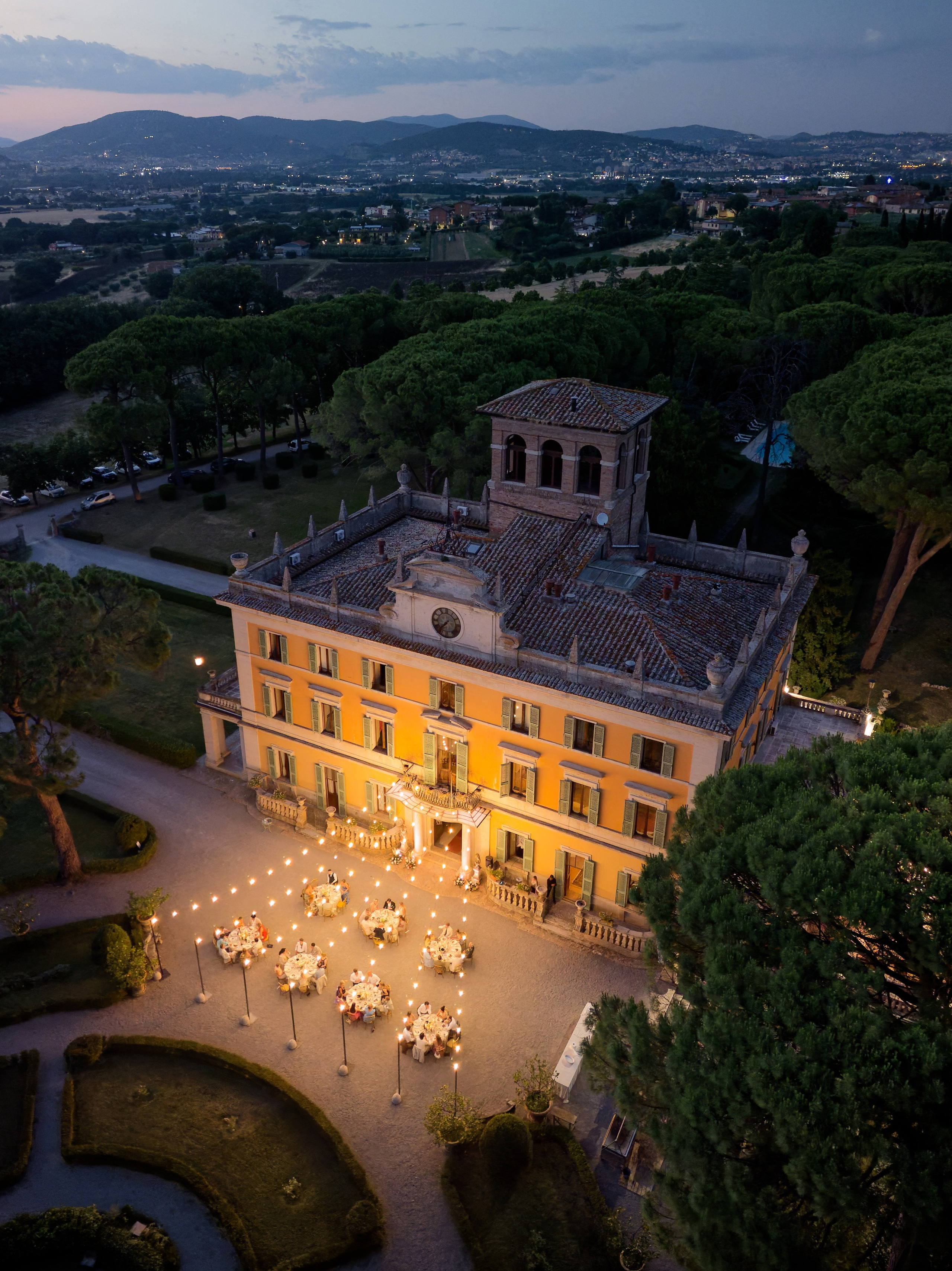 Wedding at La Torre di Pila, Umbria, Italy Preview