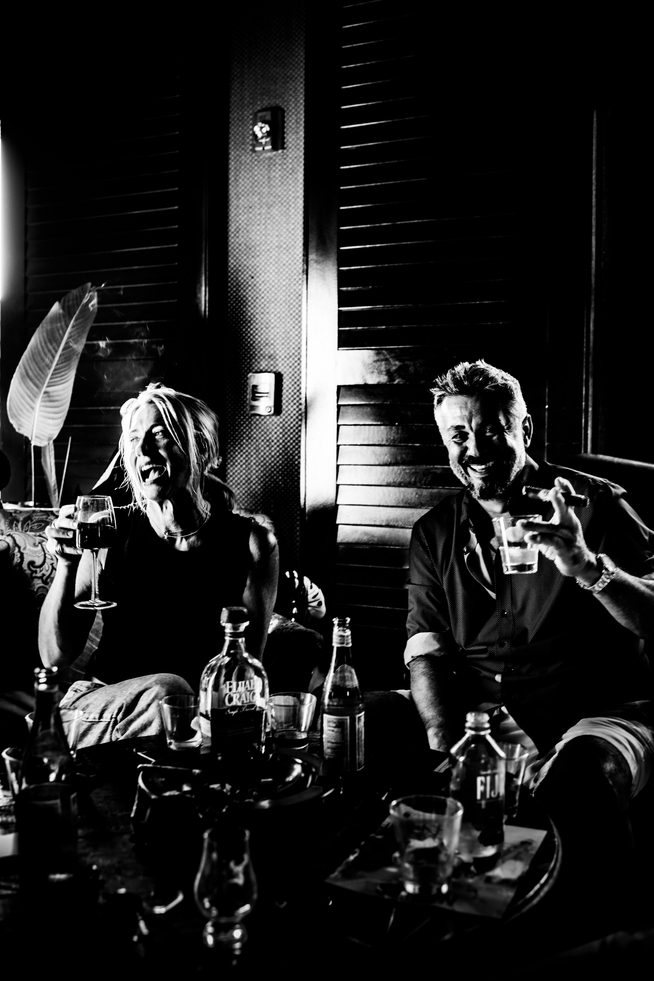 Burn Black and White Series. Out and About 239