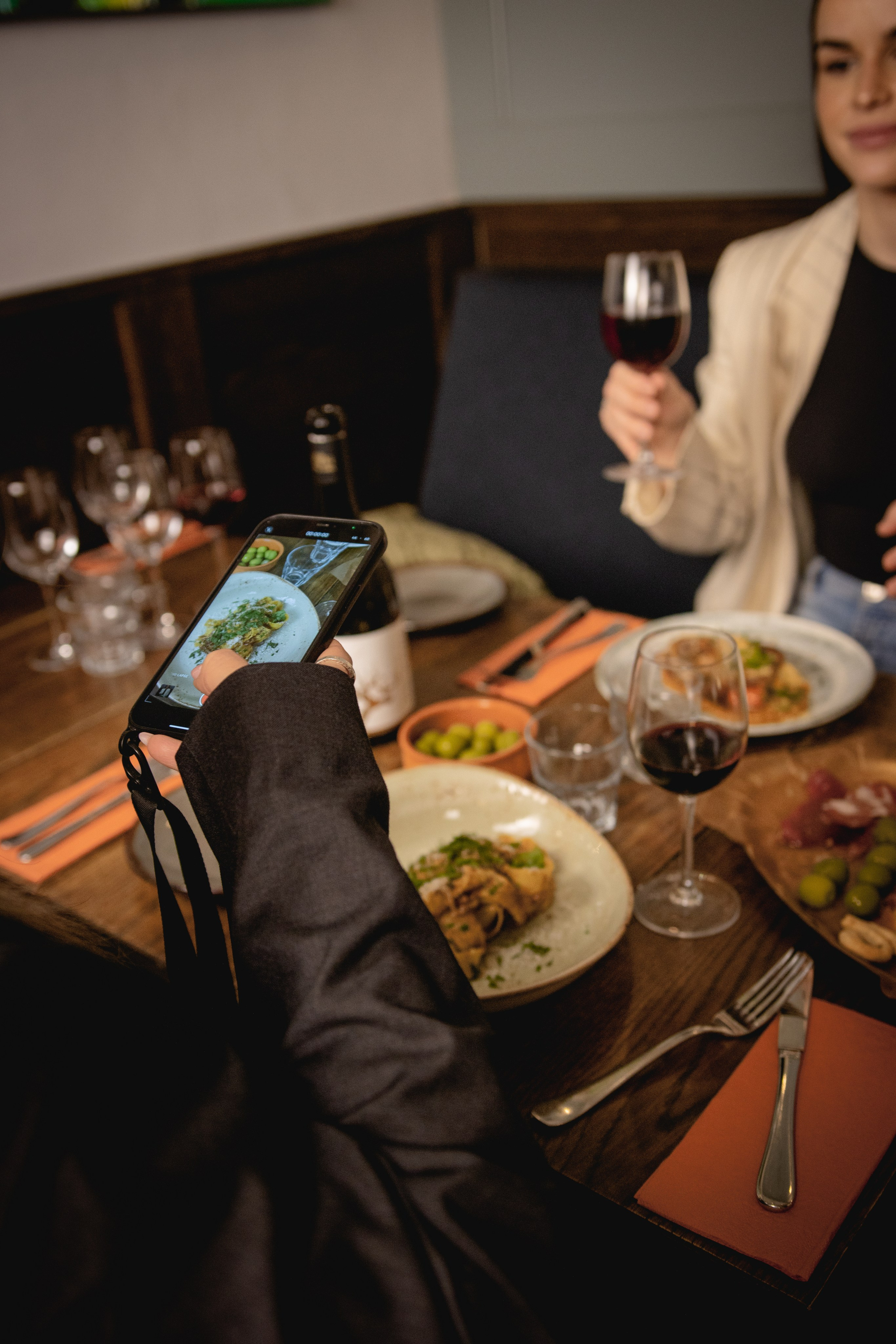 Italian Restaurant. Photographer in Gothenburg Aleksandra Stroganova