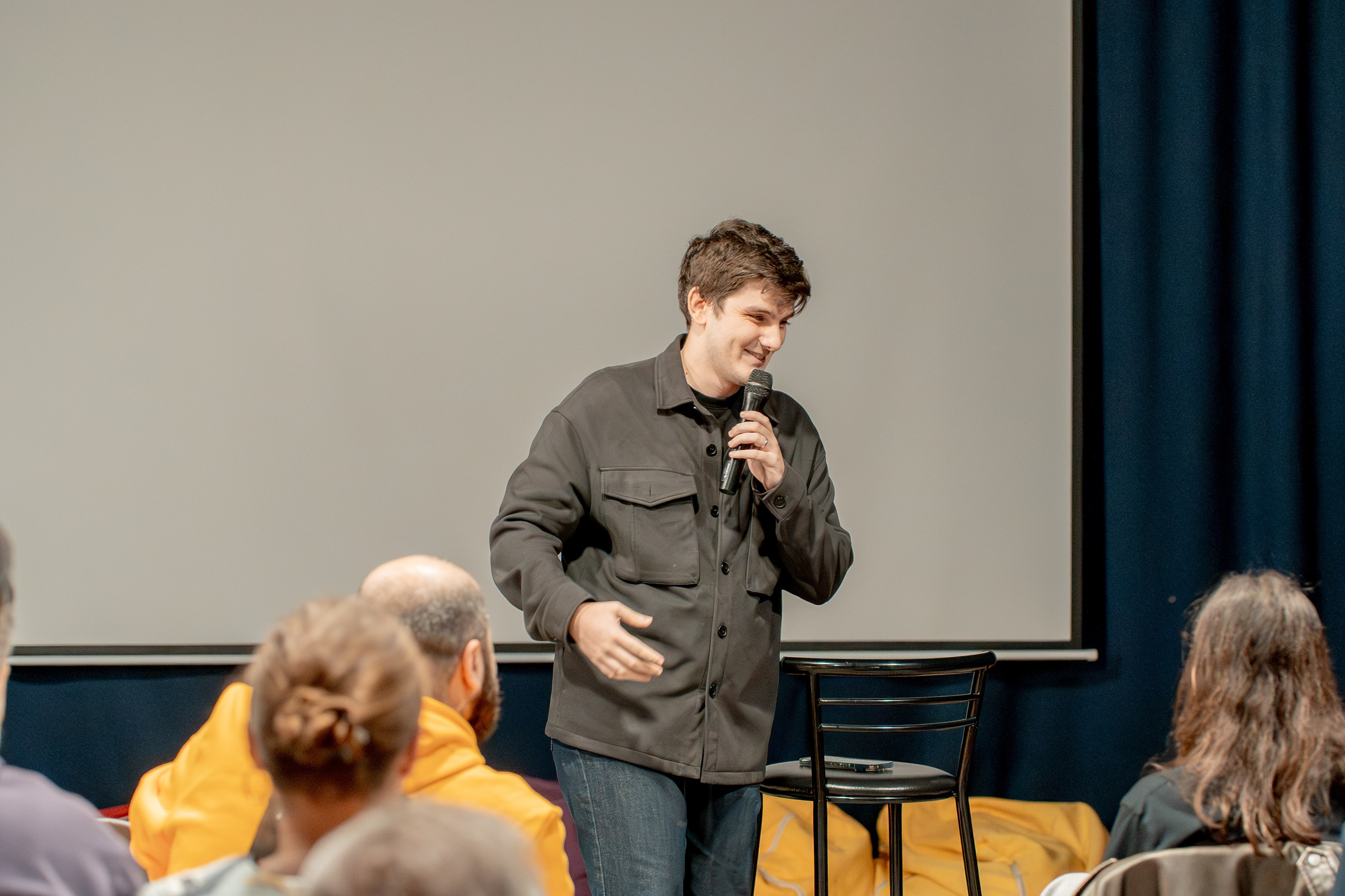 English stand up. Fotoqraf Vəli Məmmədov