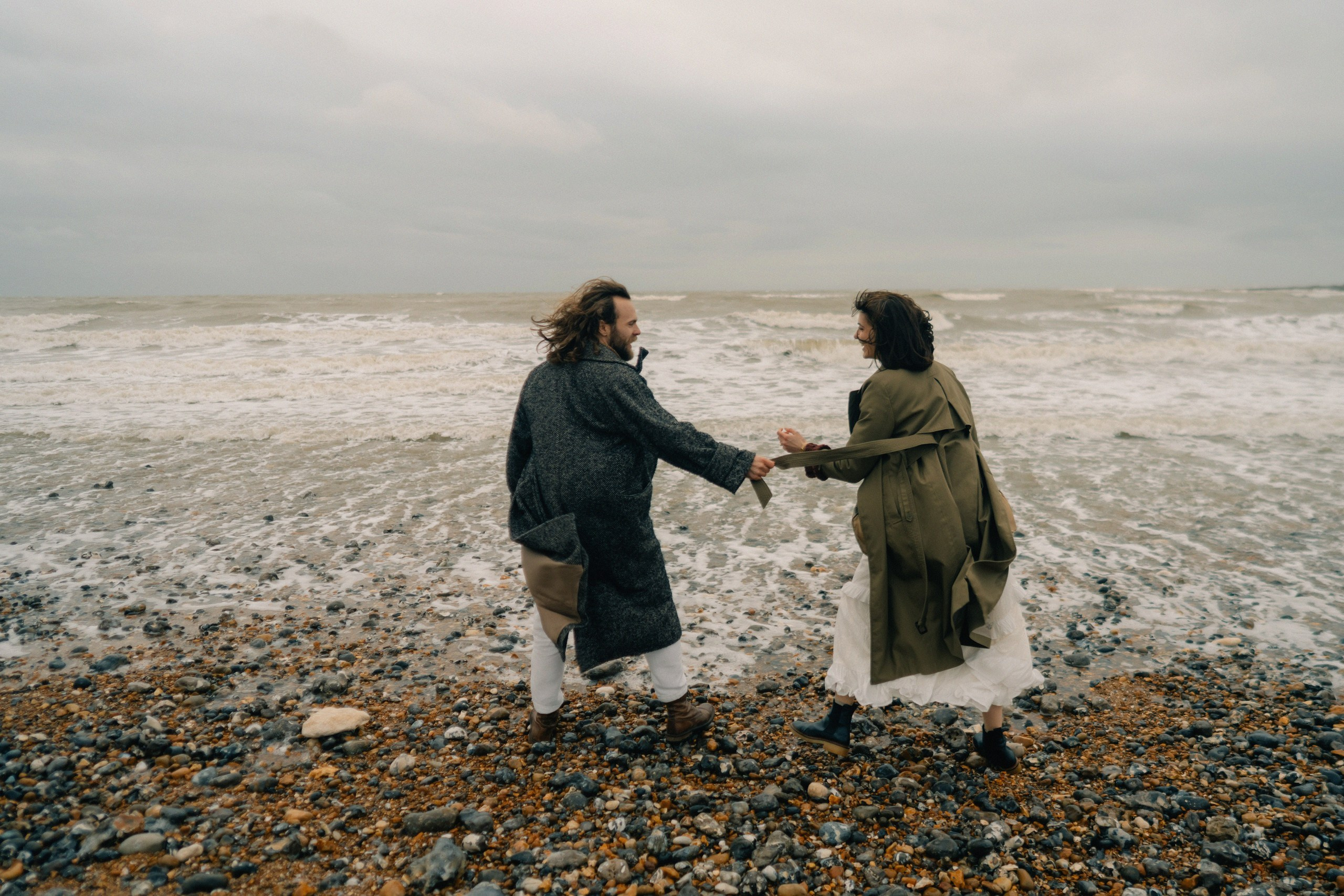 Engagement session in Seven Sisters. London portrait and family photographer