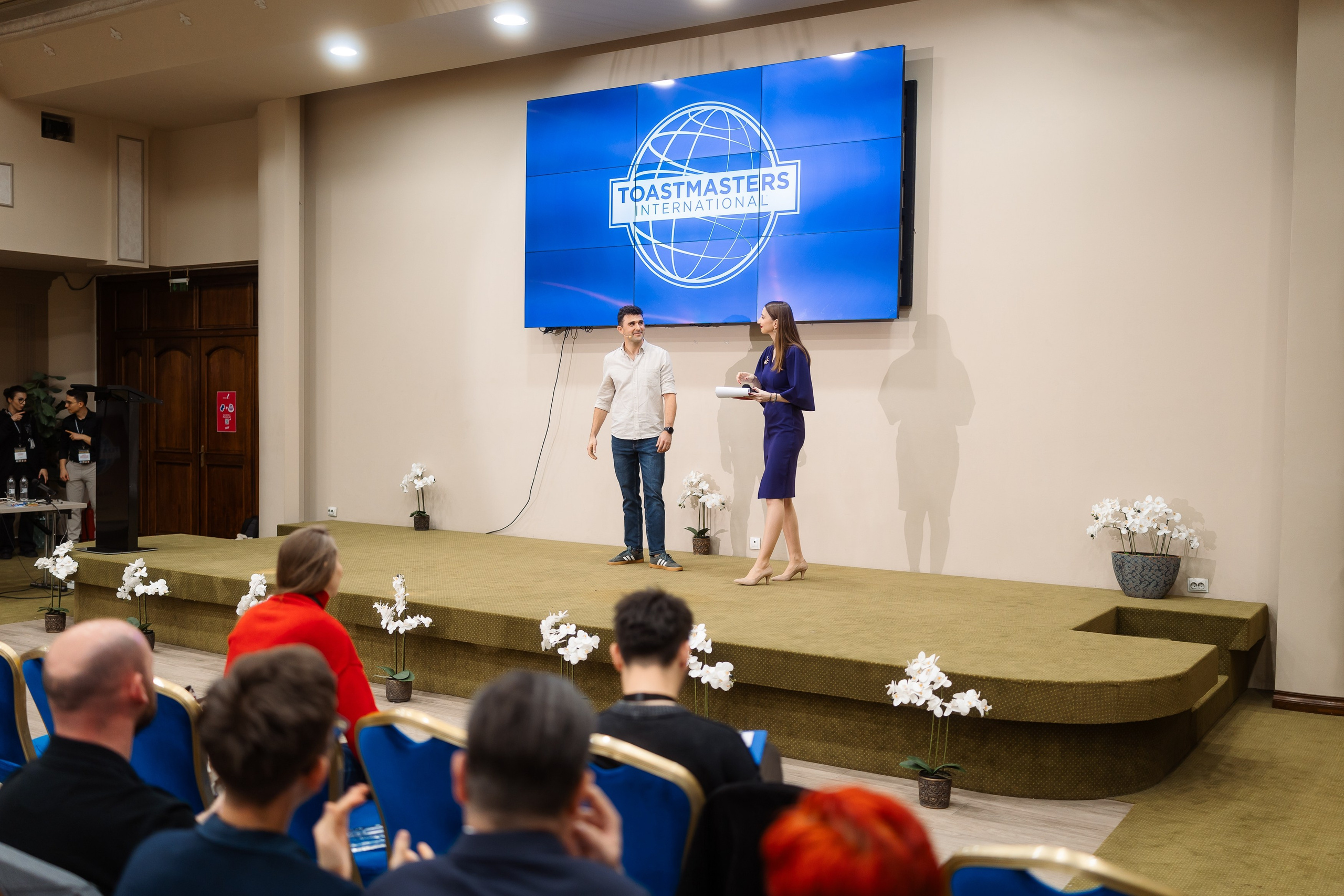 Toastmasters Conference. Marius Ciocan