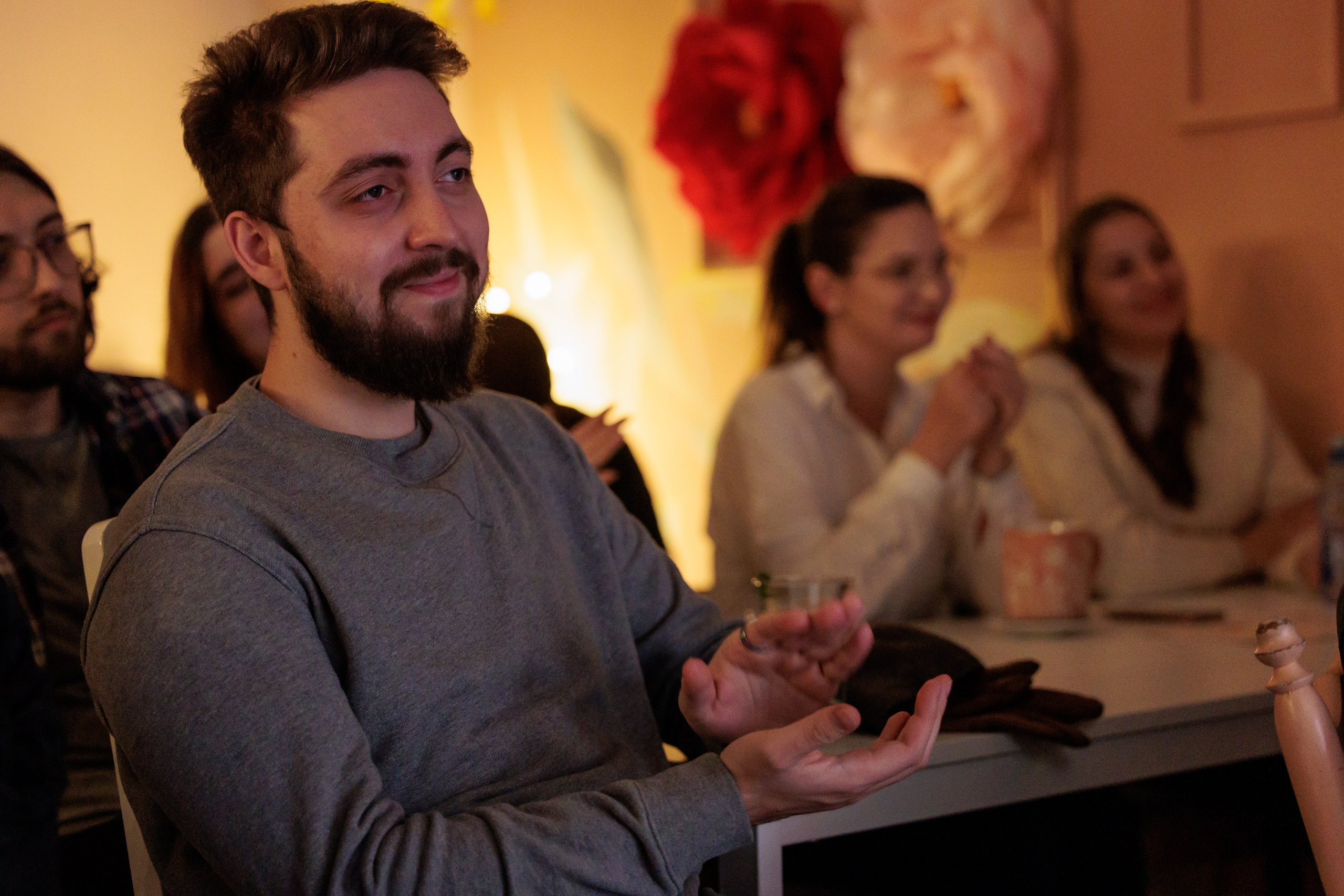 Open Mic - Caferamica. Marius Ciocan