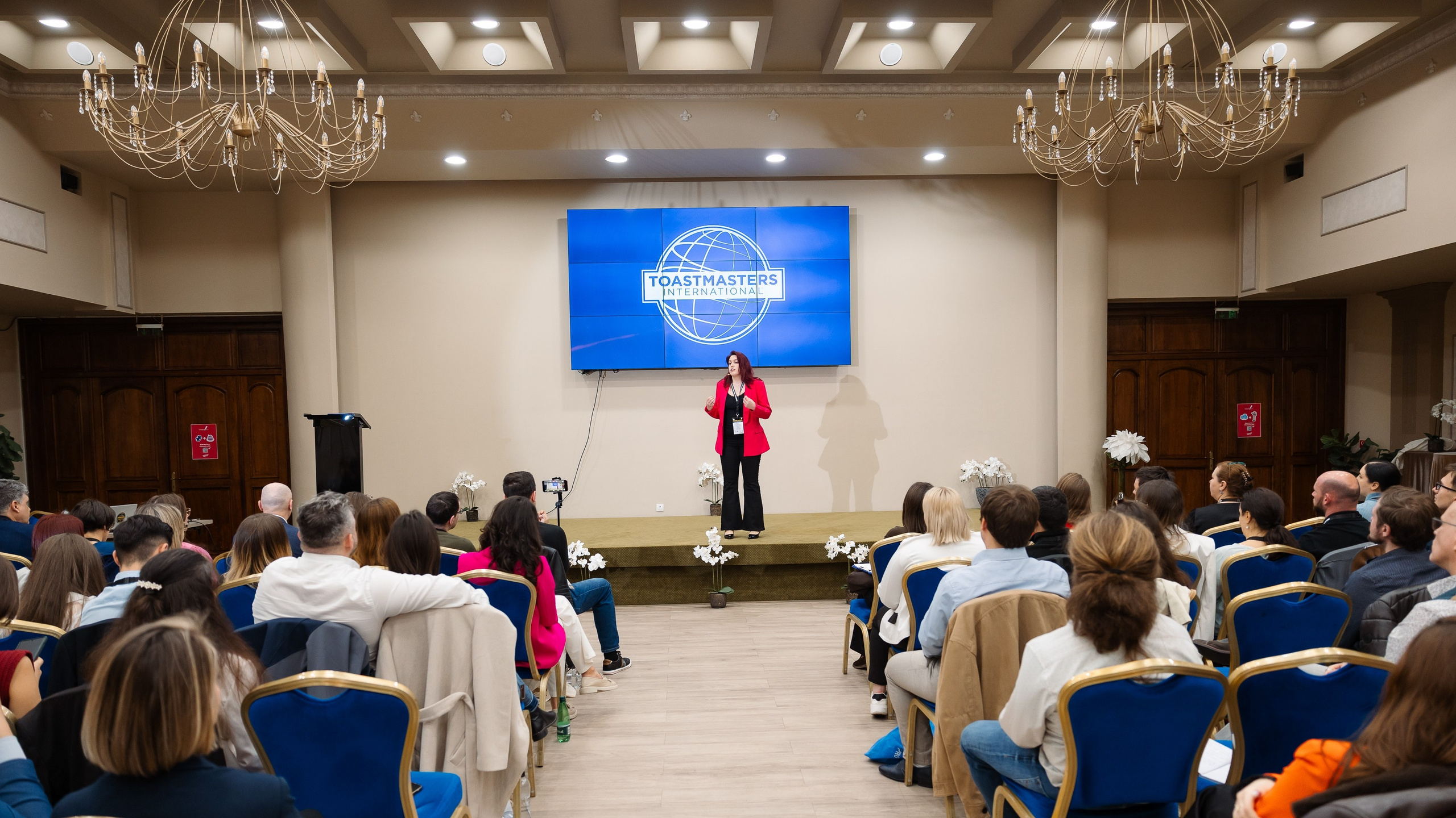 Toastmasters Conference. Marius Ciocan