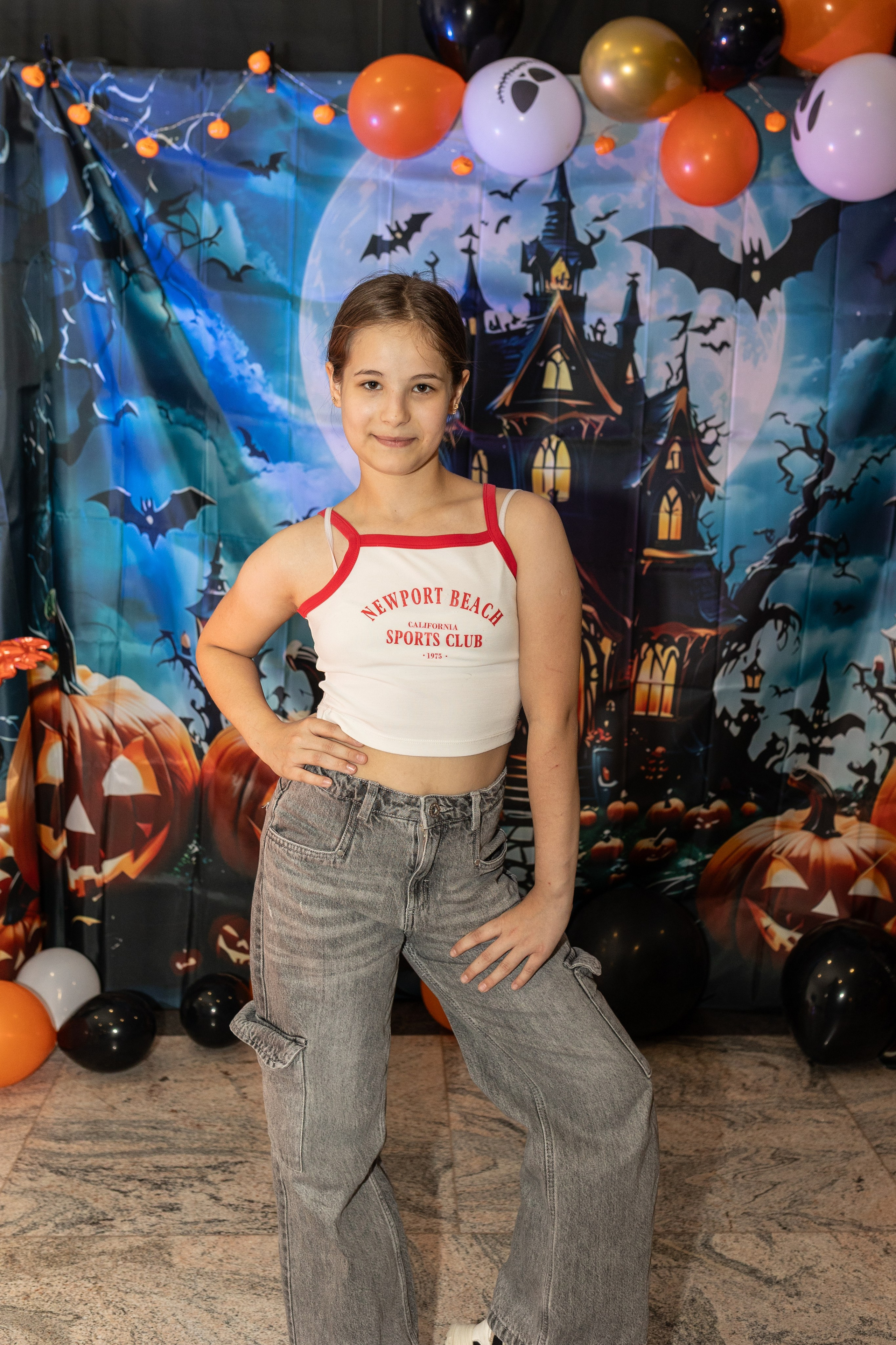Leo dance studio Helloween 2025. Семейный и детский фотограф в Варшаве Мила Бобровская