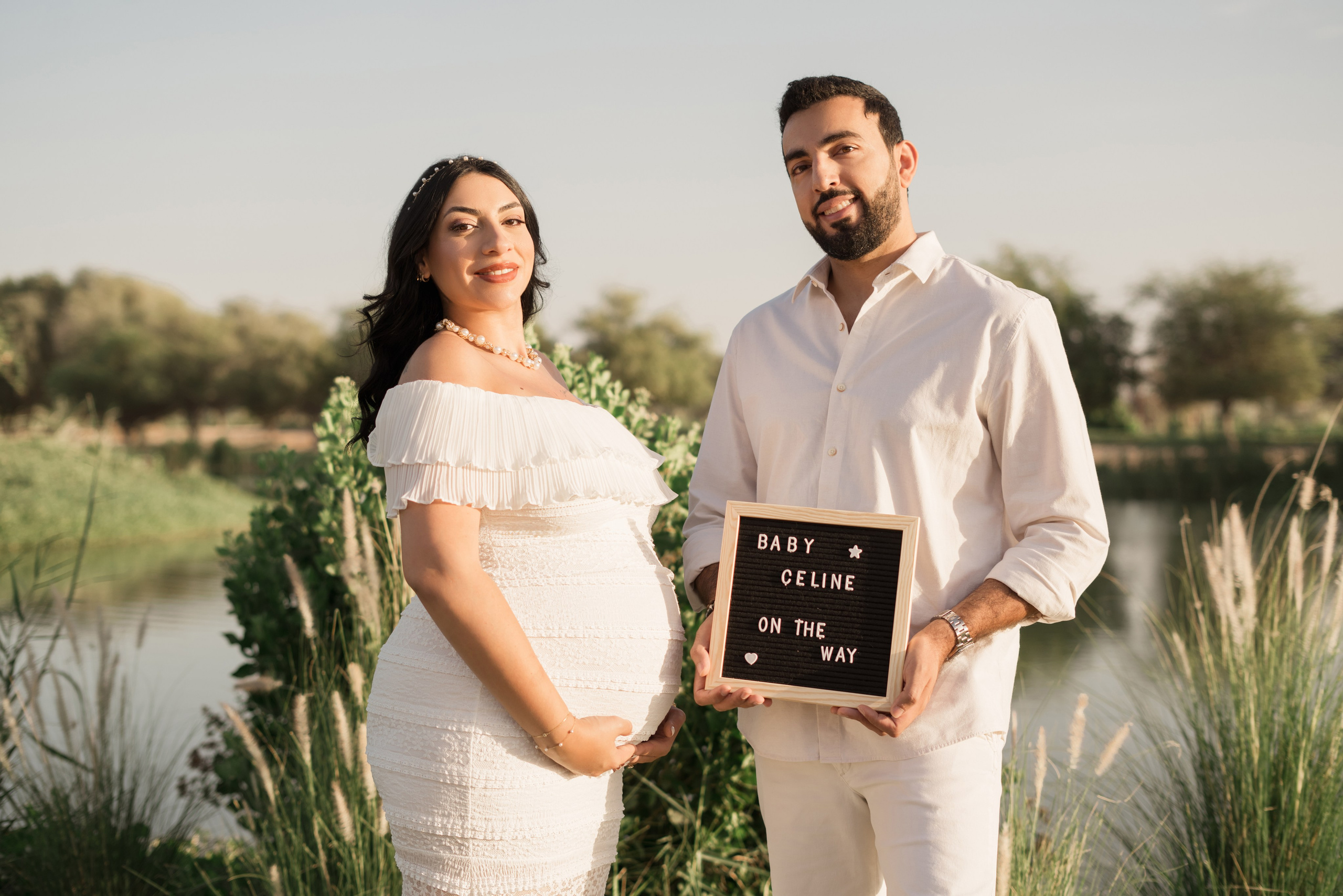 Sunrise by the lake. Angela Iakovleva — Family Photographer in Dubai