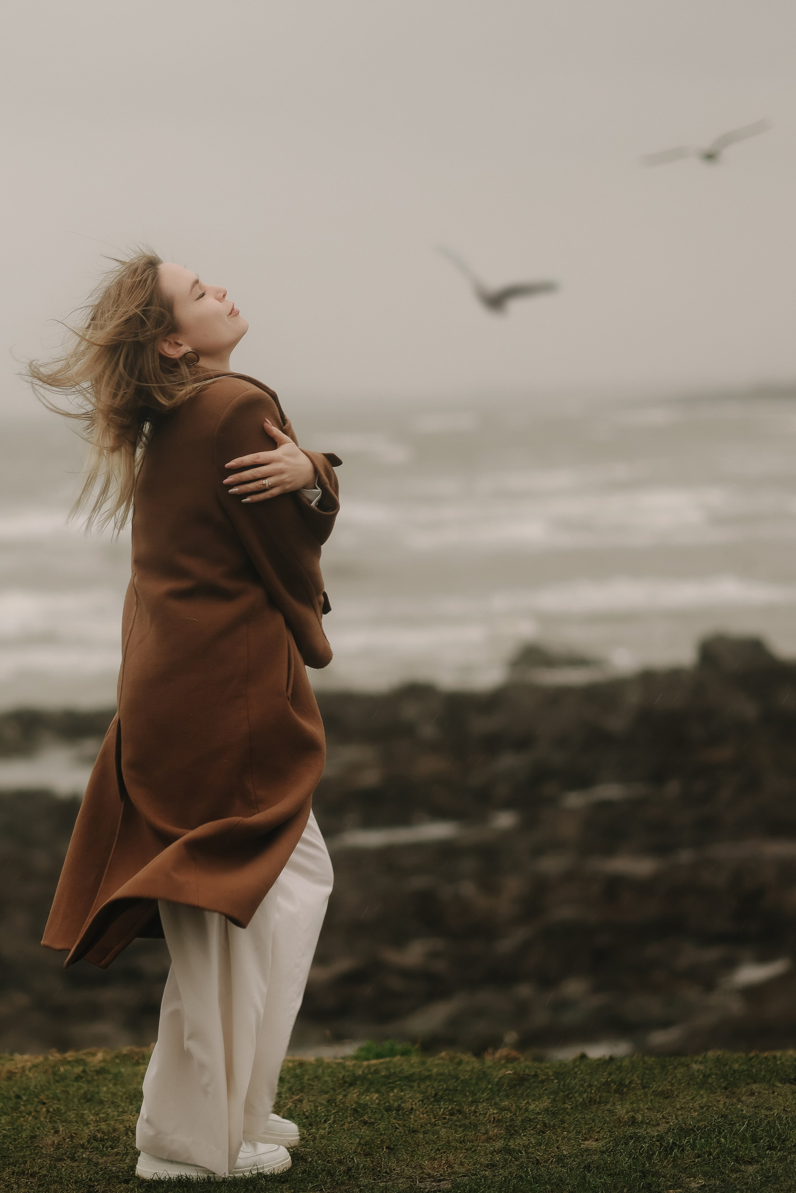 Wild sea. Photographer Co Dublin, Balbriggan — Agata Maliseva