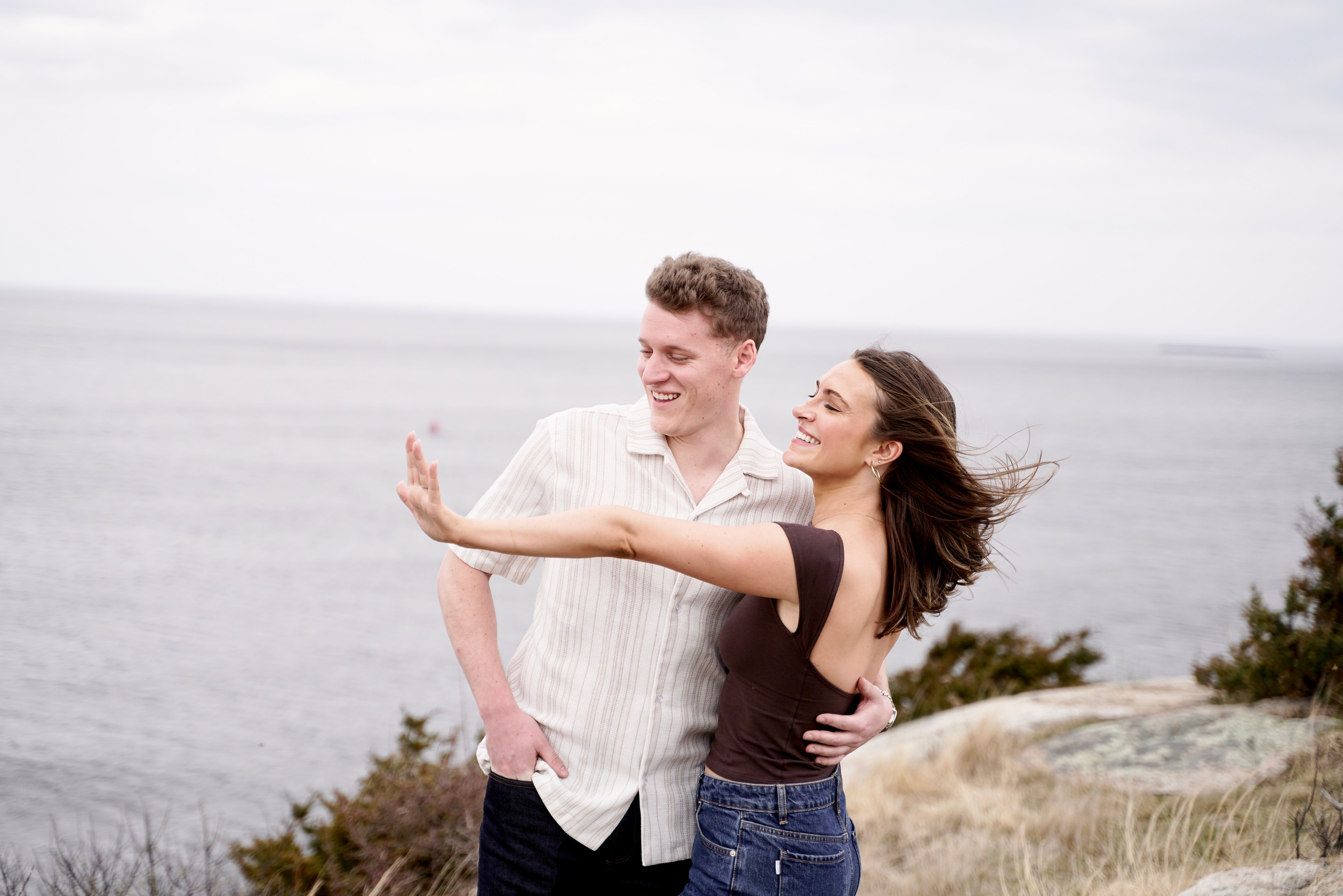 Nick and Julia | The Headlands, Rockport MA. Stefanovich Photography | Miami, FL
