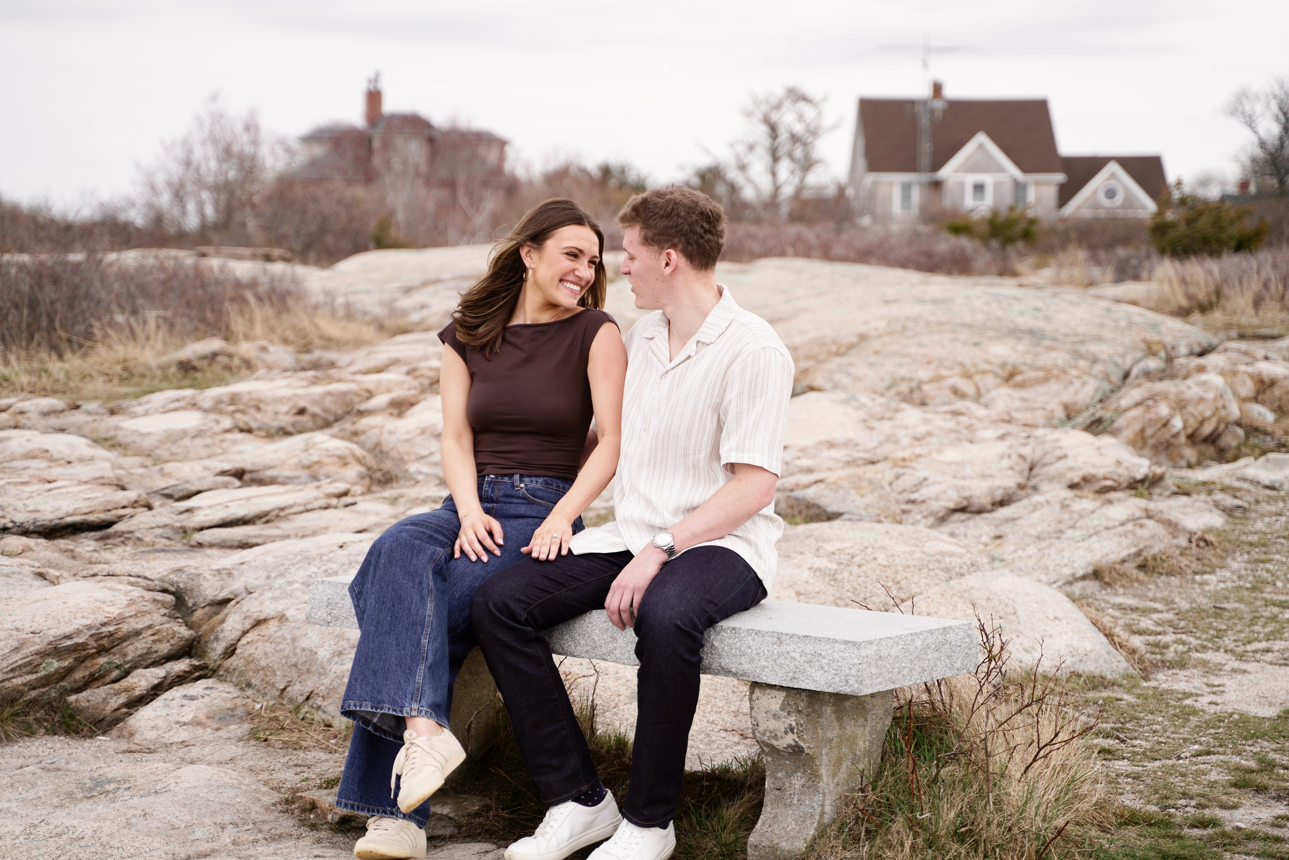Nick and Julia | The Headlands, Rockport MA. Stefanovich Photography | Miami, FL