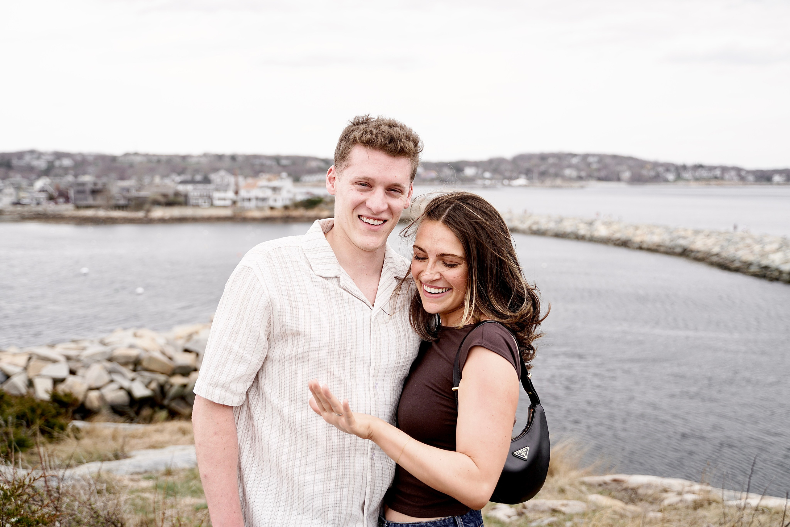 Nick and Julia | The Headlands, Rockport MA. Stefanovich Photography | Miami, FL