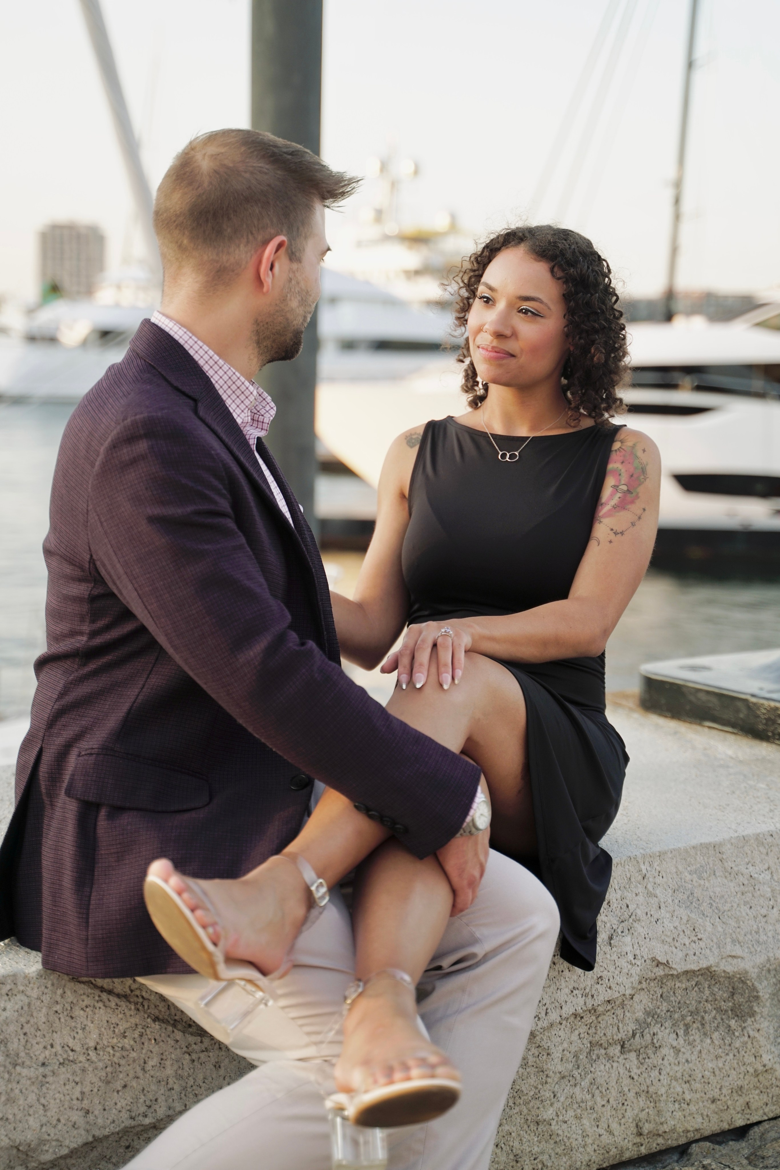 Chris and Anna | Christopher Columbus Waterfront Park. Stefanovich Photography | Miami, FL
