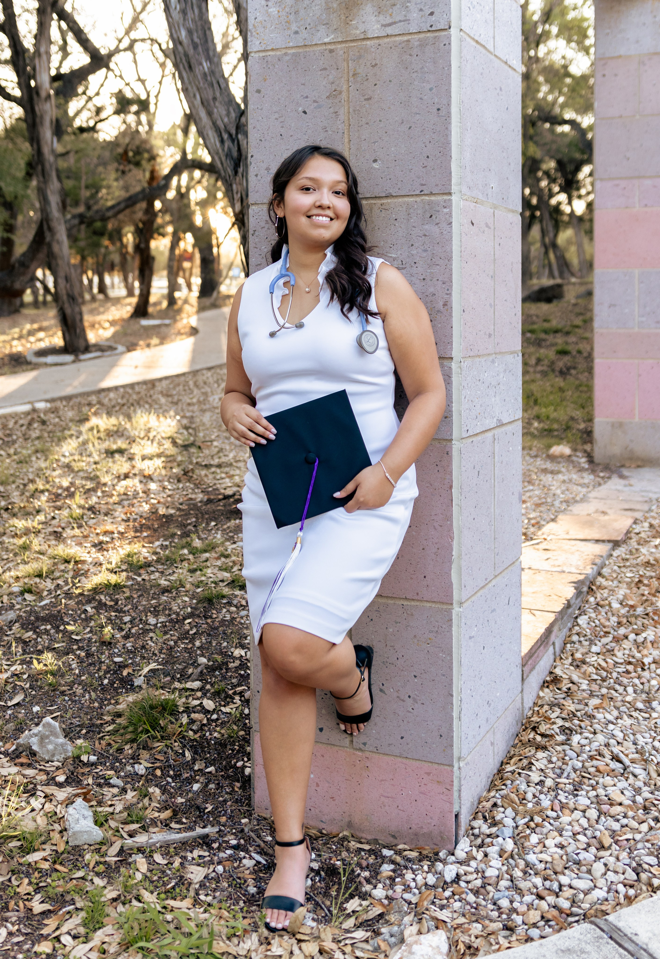 Kasey’s senior photoshoot at Concordia University