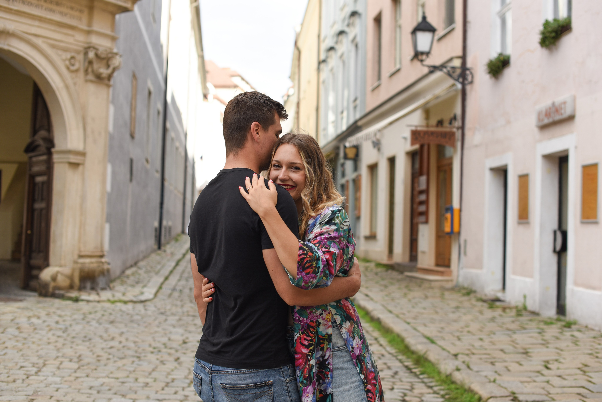 Phillip & Michaela in Bratislava. Photo Vienna and Bratislava