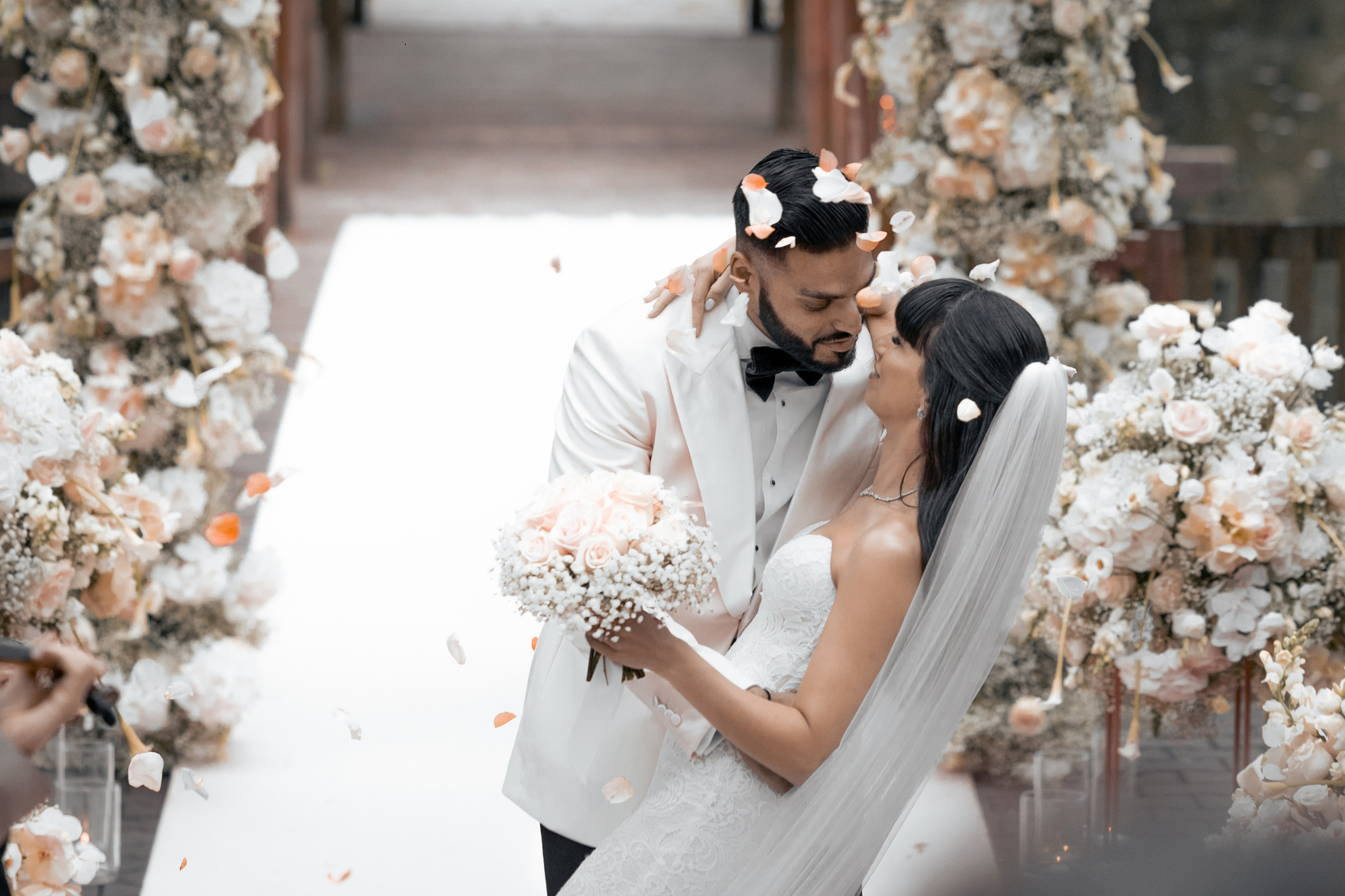 Katie and Suraj. Hfm photo+art