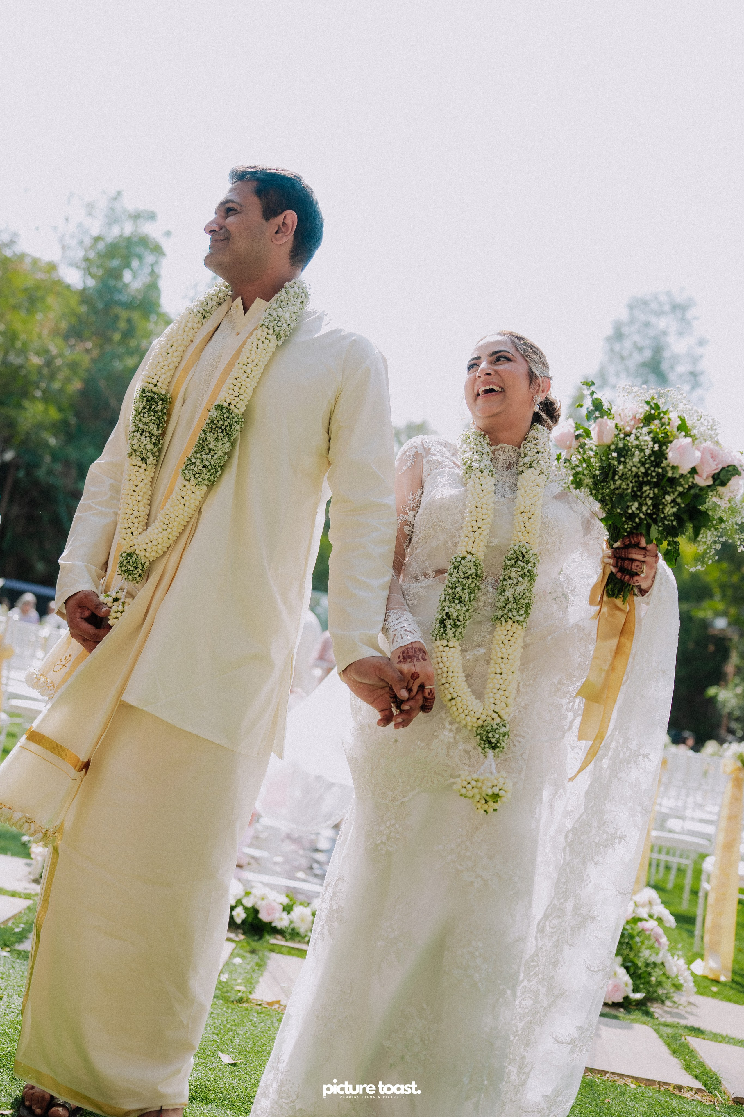 Blessing of Rajiv & Aashna. Fine art Wedding Photographers in India & Canada