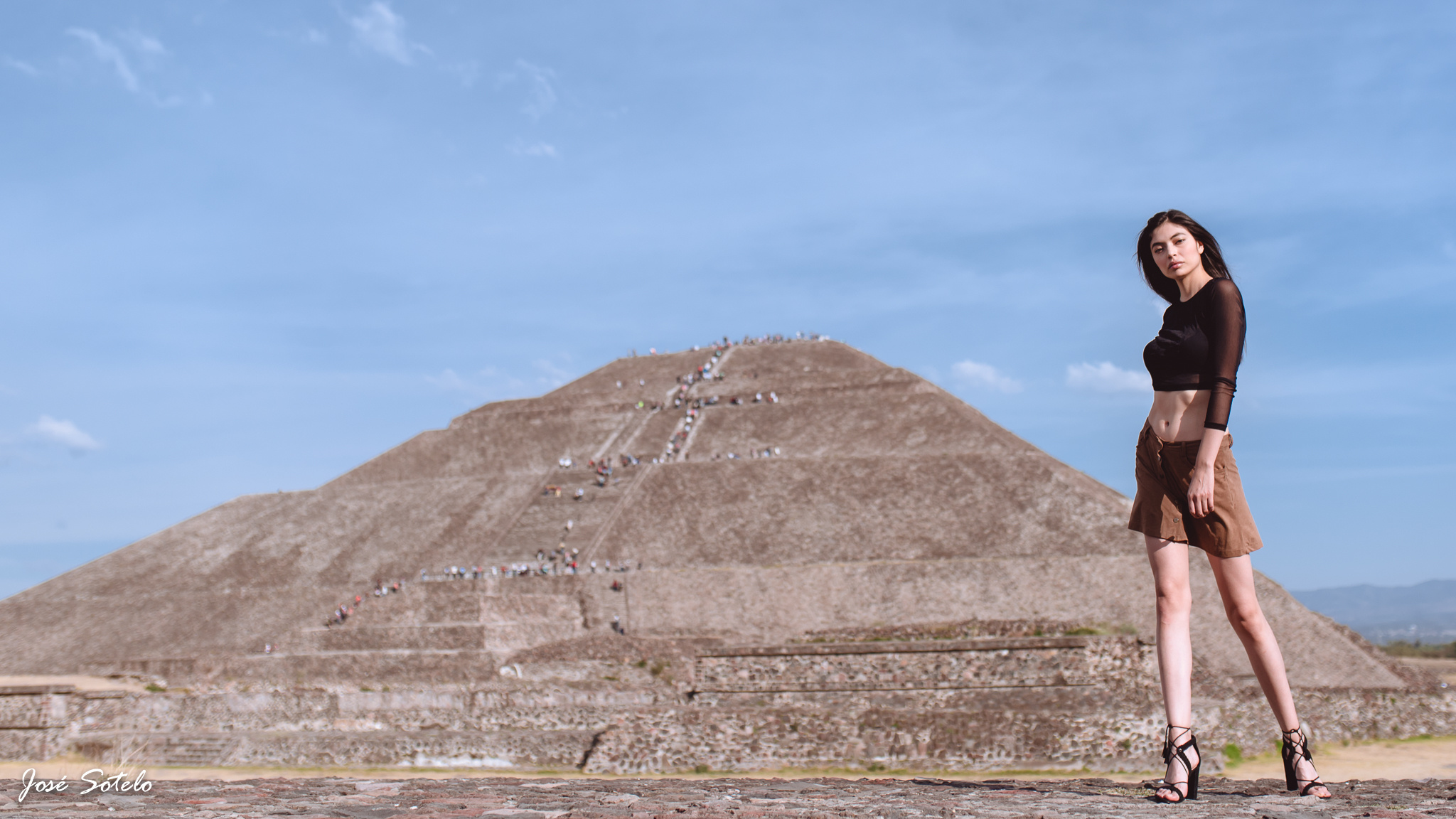 Session Portafolio Effy. Teotihuacan, Mexico. 2017. José Sotelo
