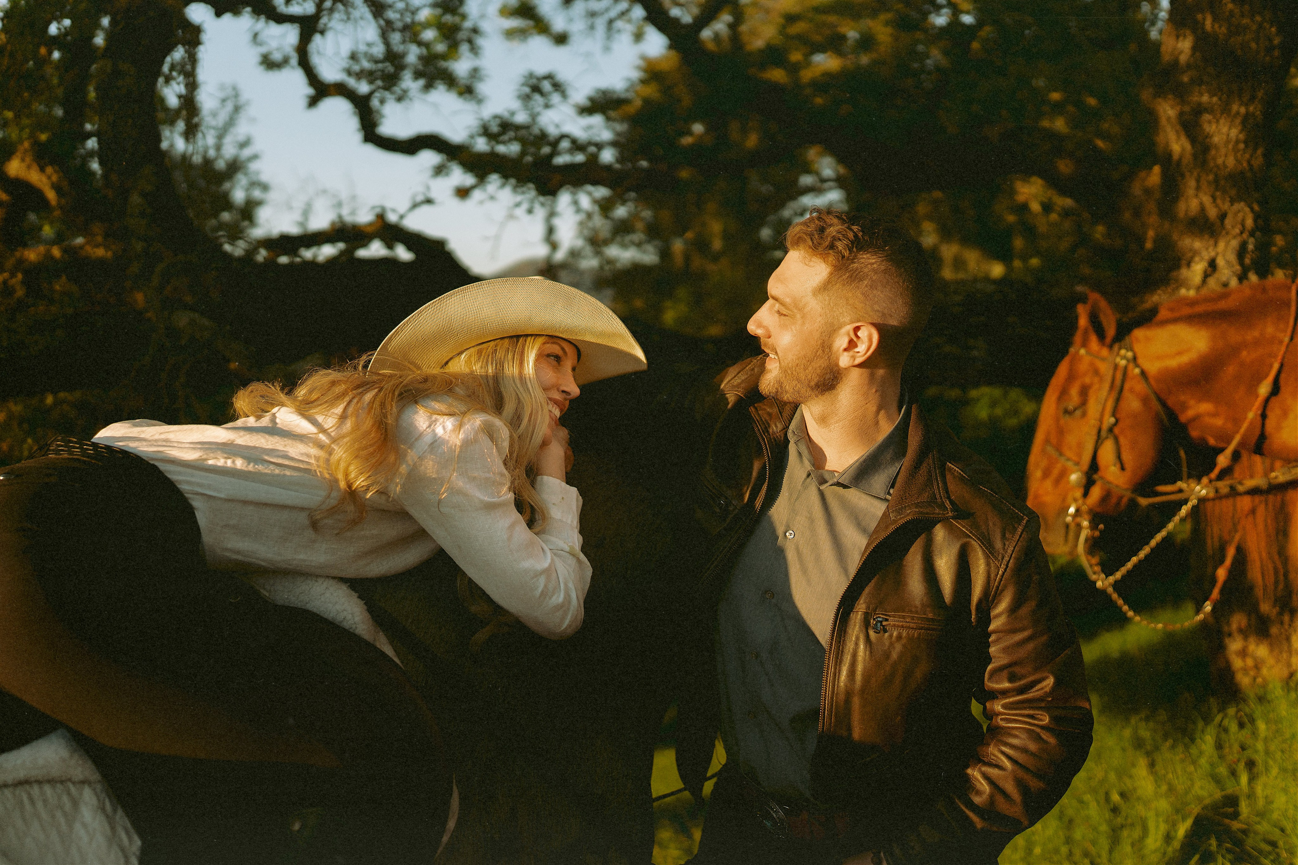 Engagement with Horses, Napa, Northern California. Wedding Photography & Videography Team in California, Los Angeles, San Francisco, San Diego and Travel