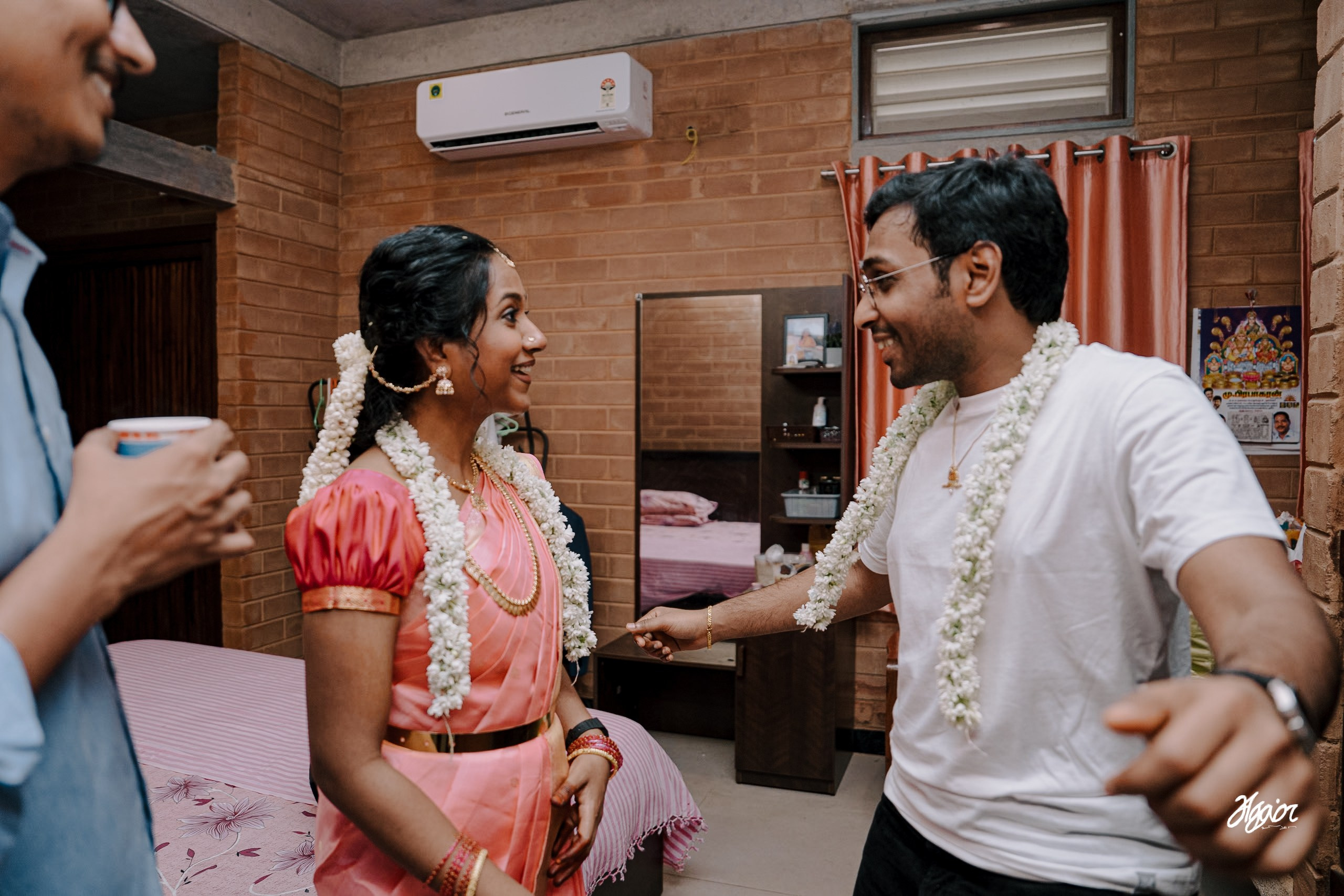 Wedding documentary photography in Pondicherry. Agam Vizha