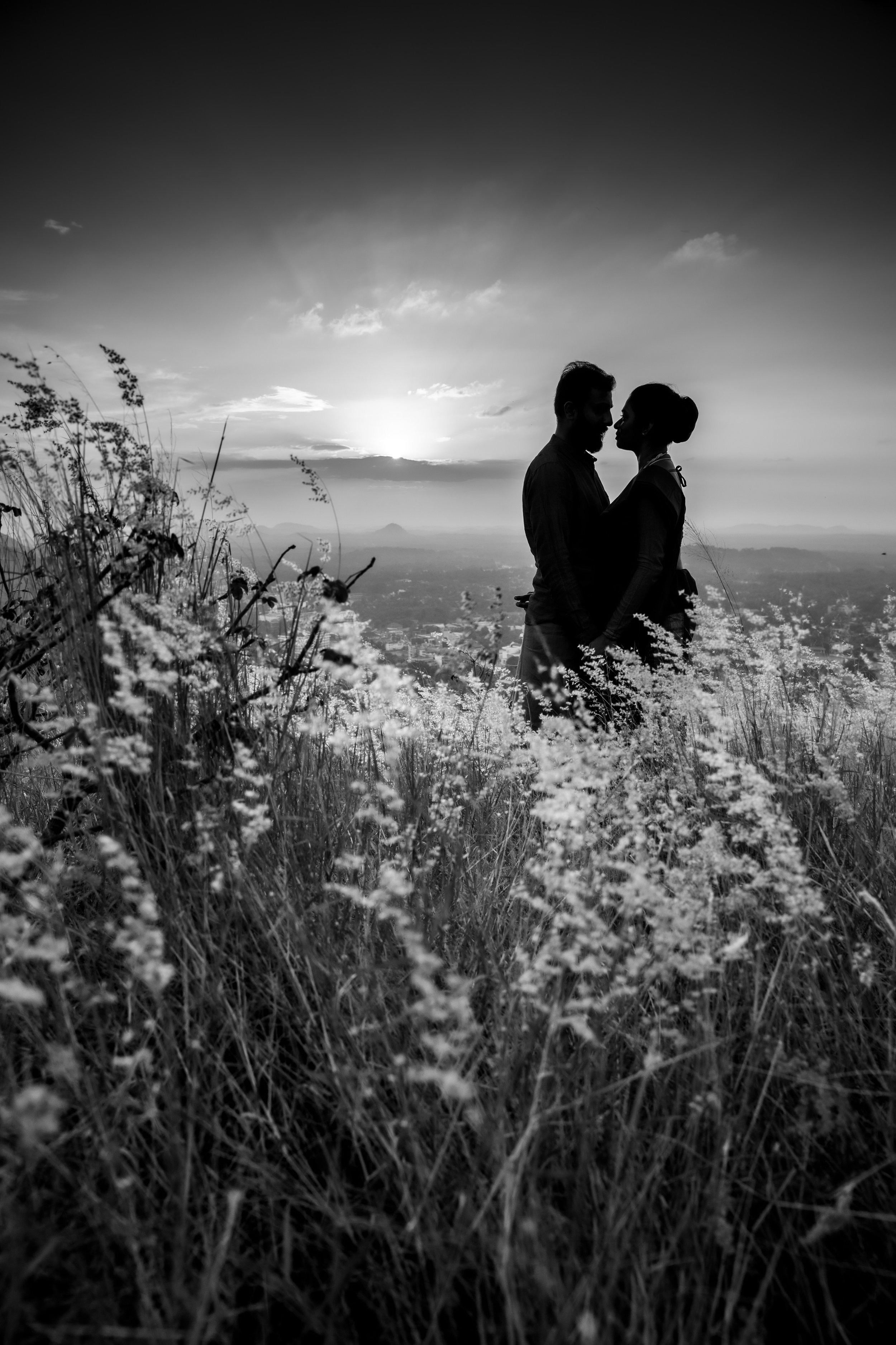 A romantic post wedding couple shoot at Kurunegala