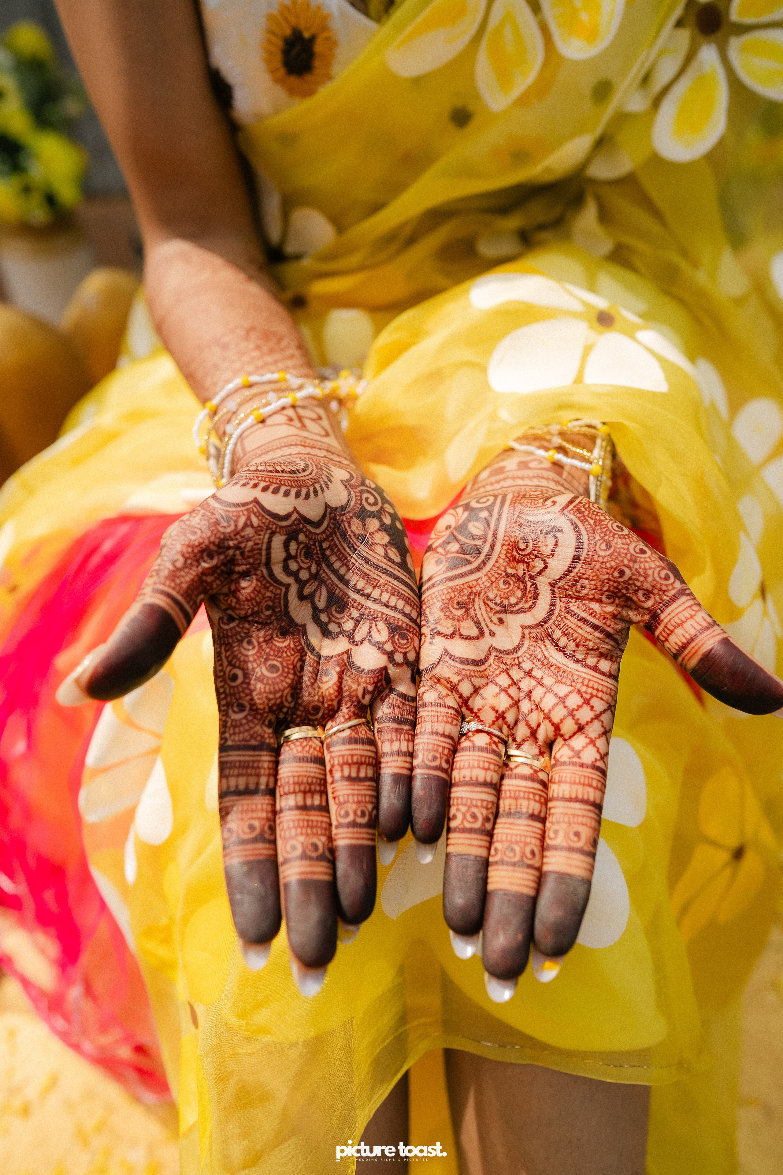 Haldi Hues Ft. Baebie & Goyal. Fine art Wedding Photographers in India & Canada