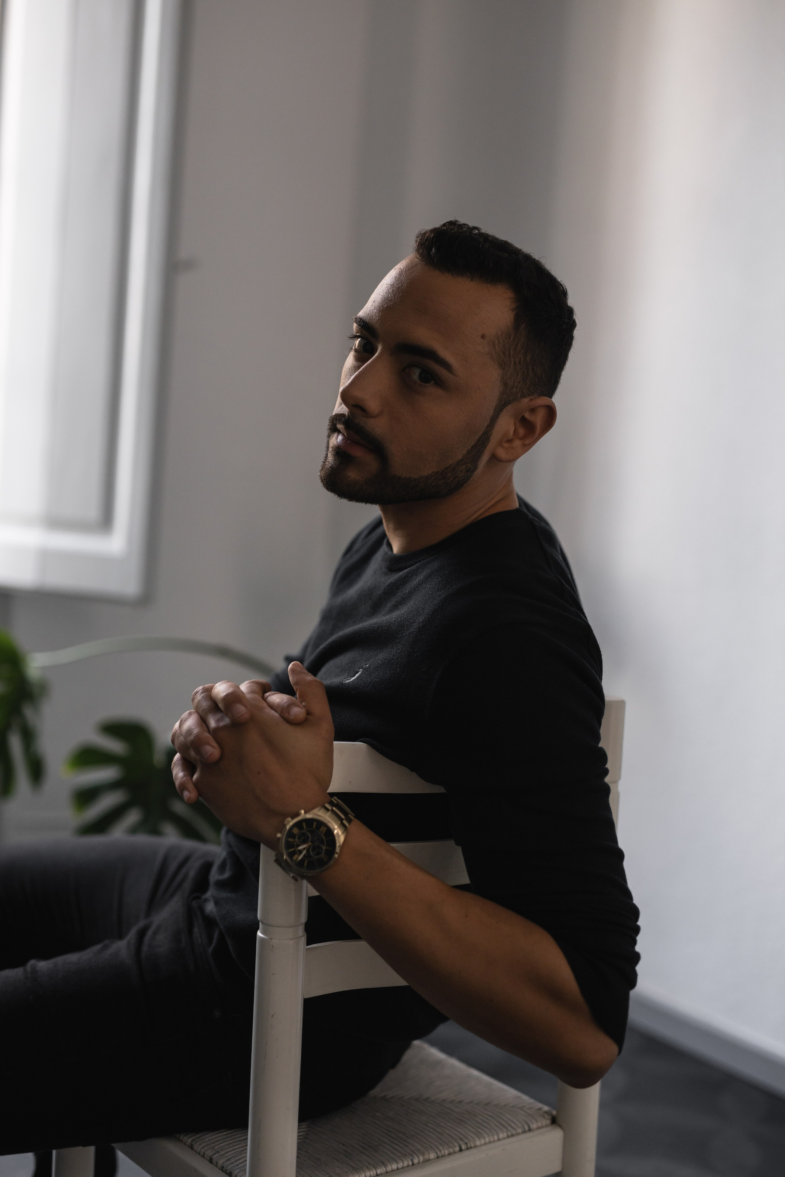 JAVIER. Fotograf w Barcelonie Hiszpanii Maslik Yulia