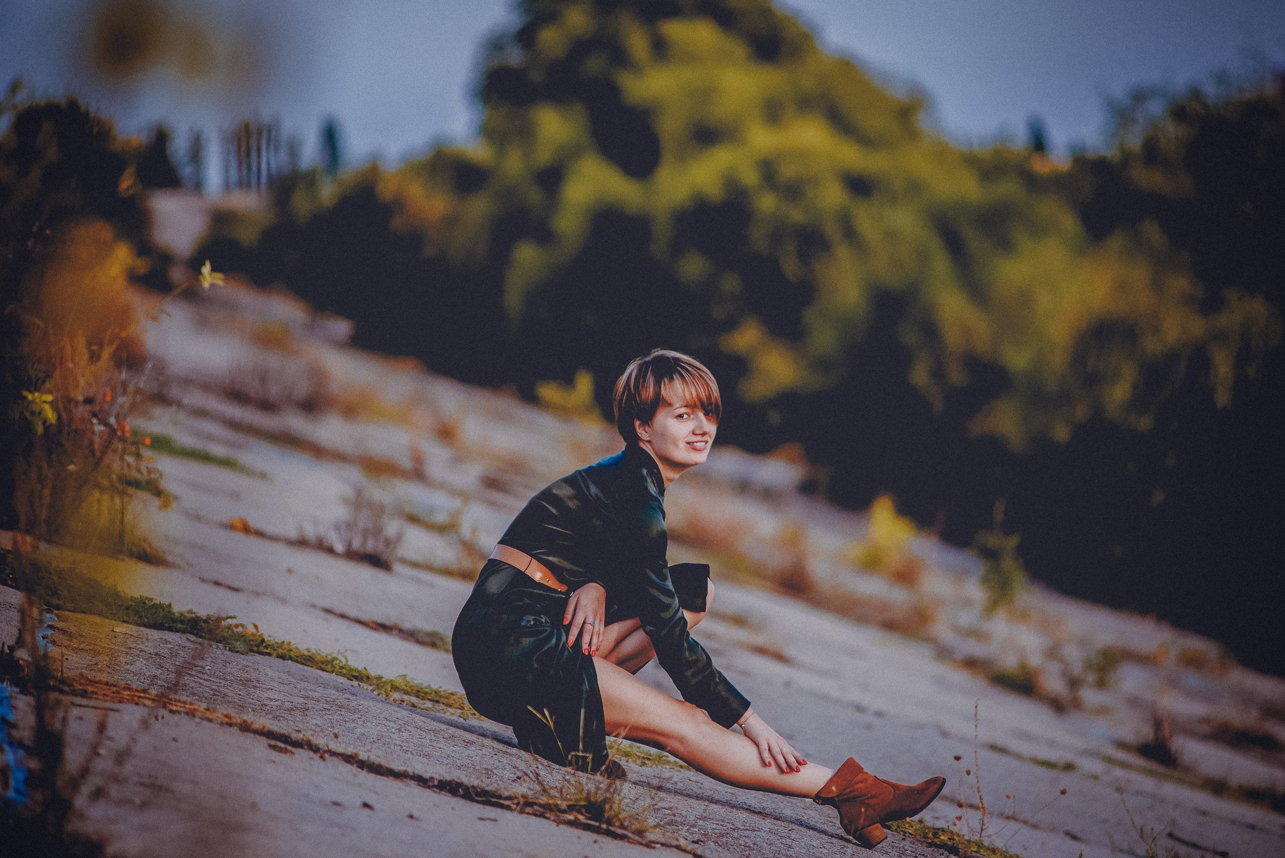 Raluca în Delta Văcărești, București | Photosinteza