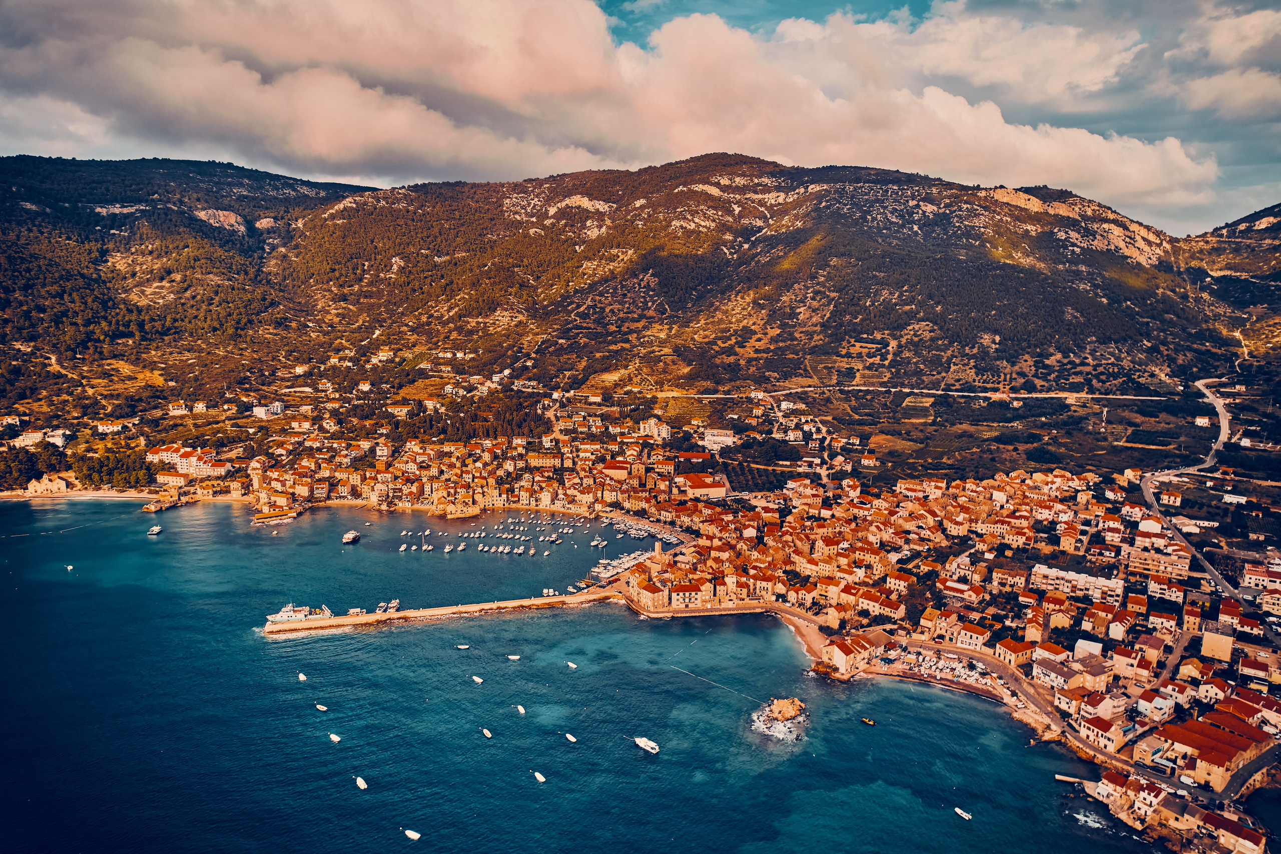 VIS - Komiża - Zachód słońca. Andriej Szypilow — Photography & Videography