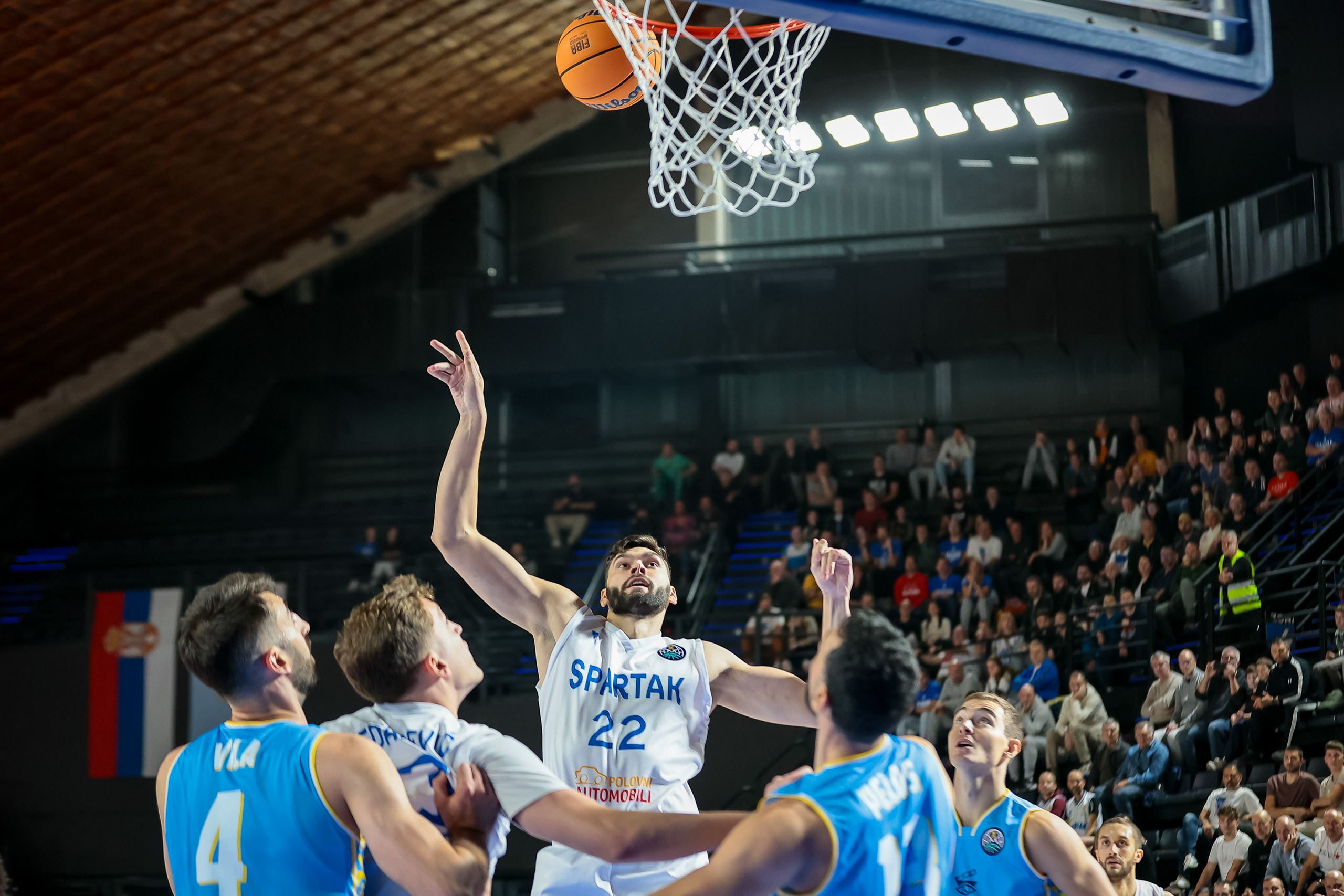 KK Spartak vs CB Gran Canaria. Aleksandar Šećerov photographer and videographer in Subotica, Serbia