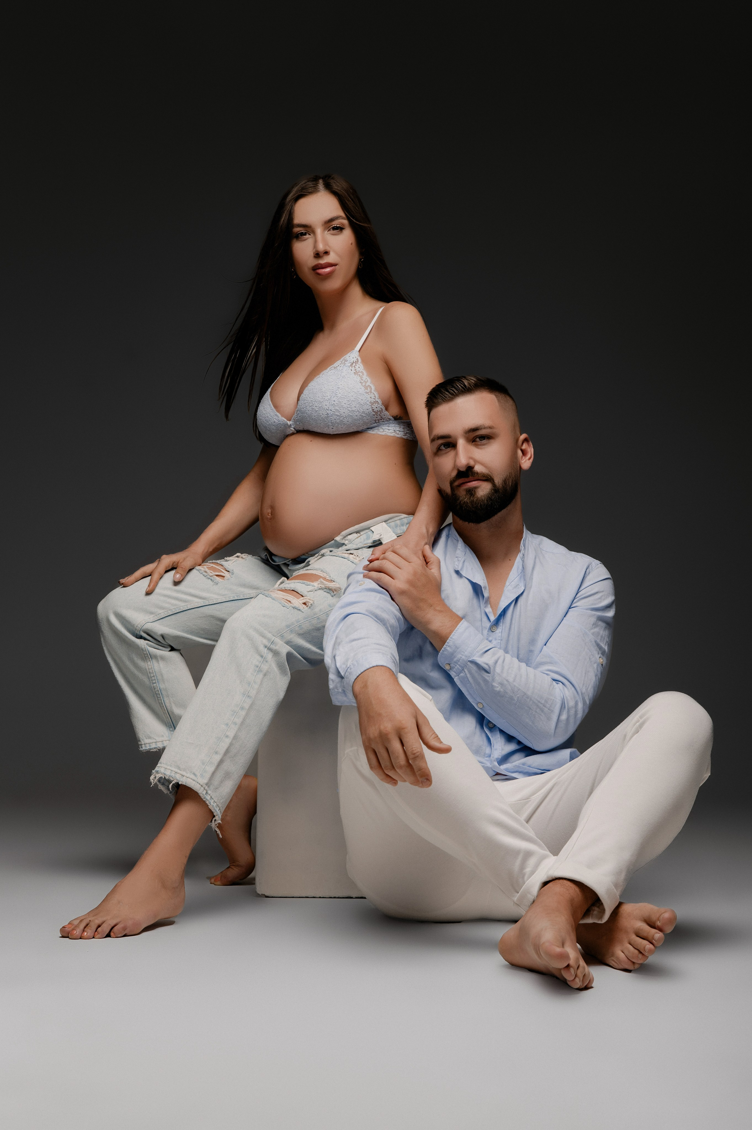 Sandra & Andrej. Krása tehotenstva v objektíve — Maria Milosovic, tehotenská fotografka