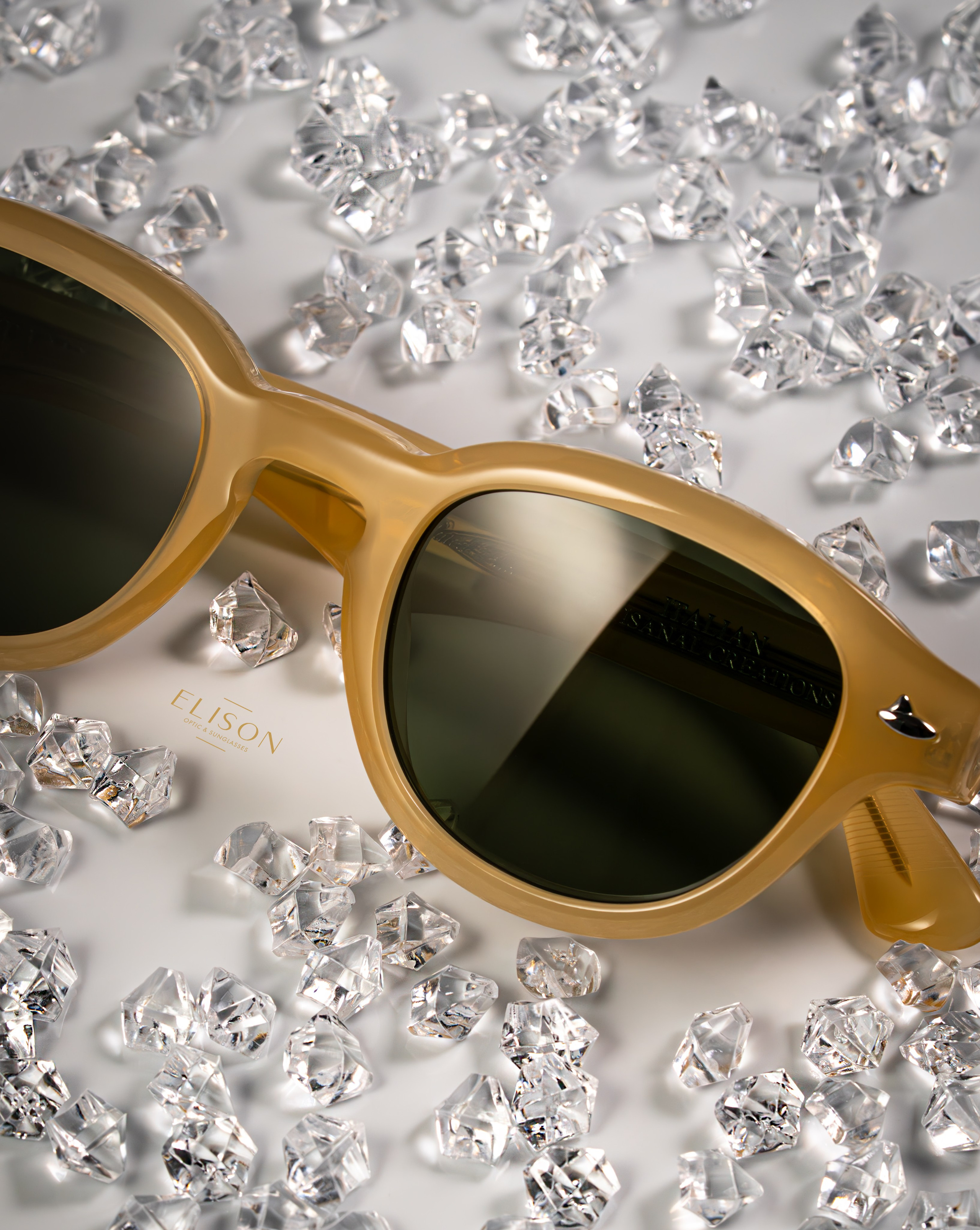 Fashion glasses. Ellstudio film production