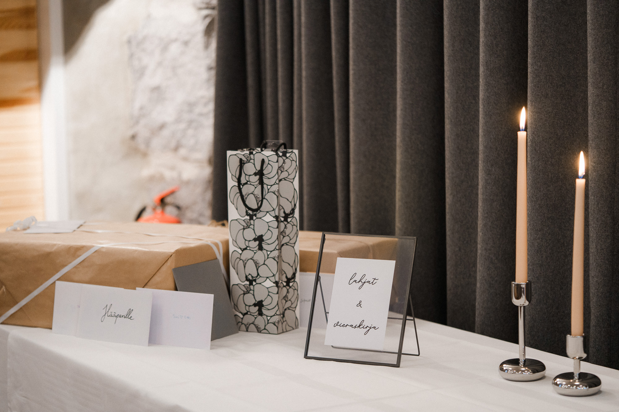 Sini ja Otto, hääkuvaus Wohl Gård, Kirkkonummi