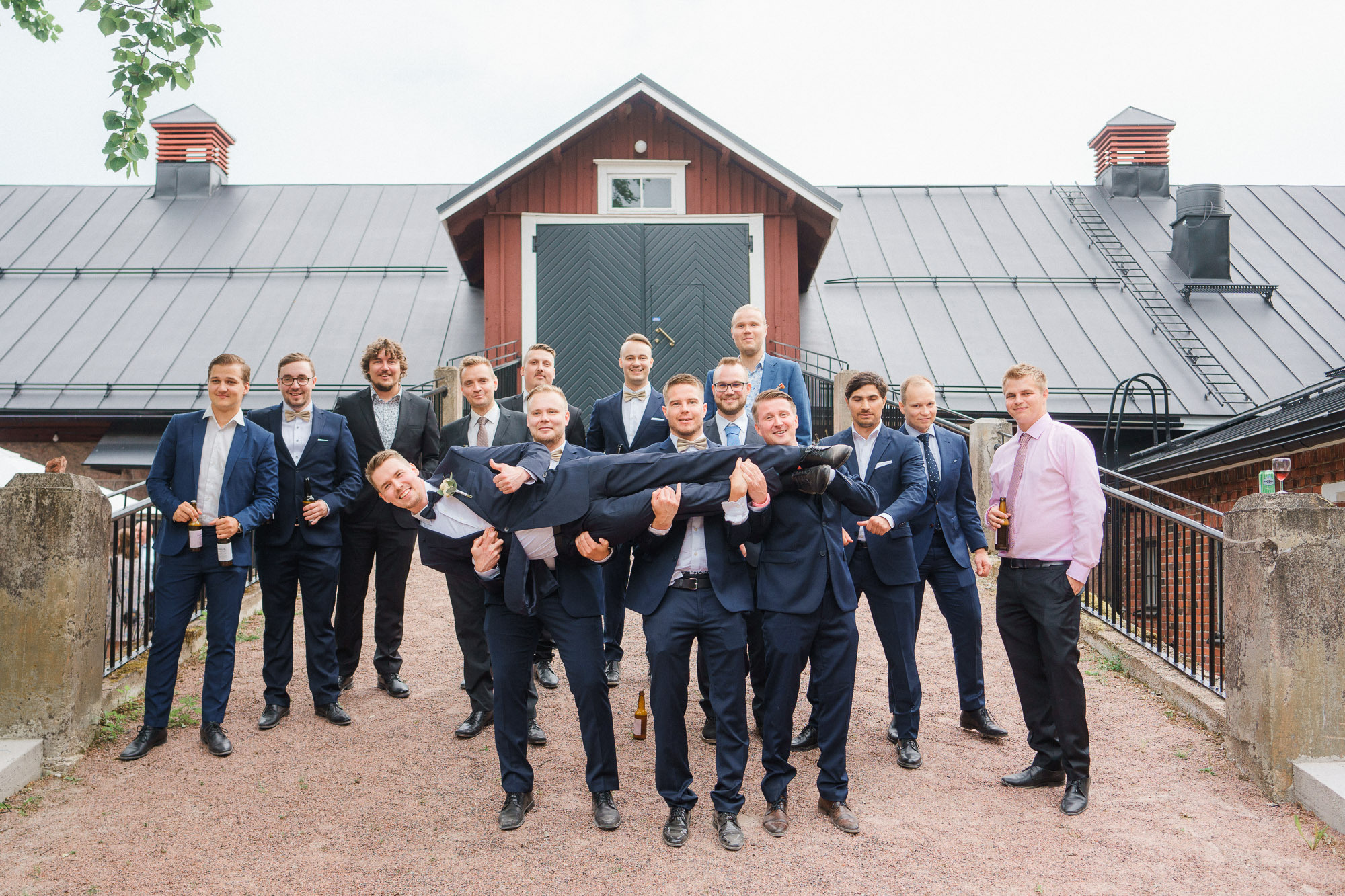 Sini ja Otto, hääkuvaus Wohl Gård, Kirkkonummi