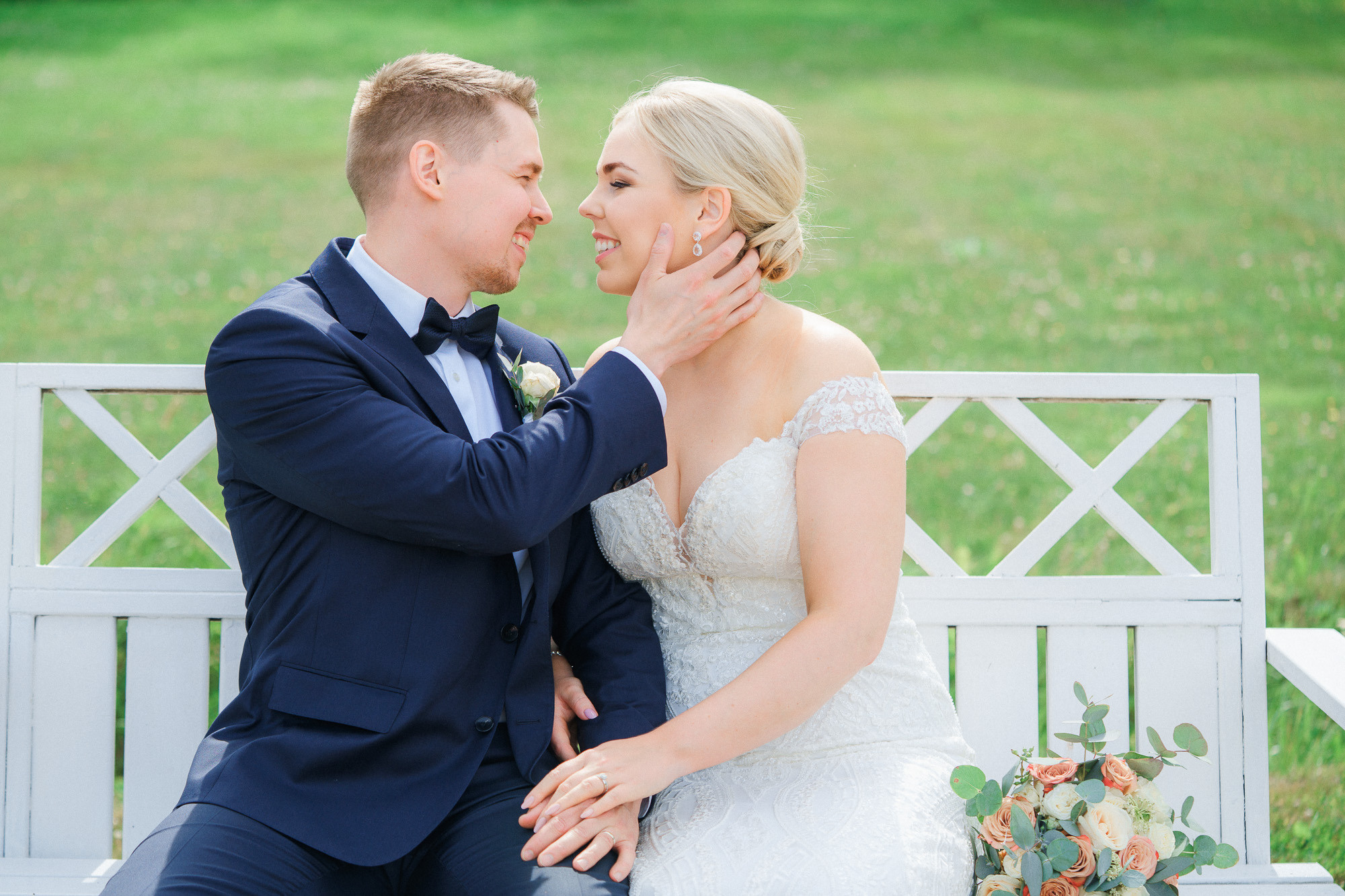 Sini ja Otto, hääkuvaus Wohl Gård, Kirkkonummi