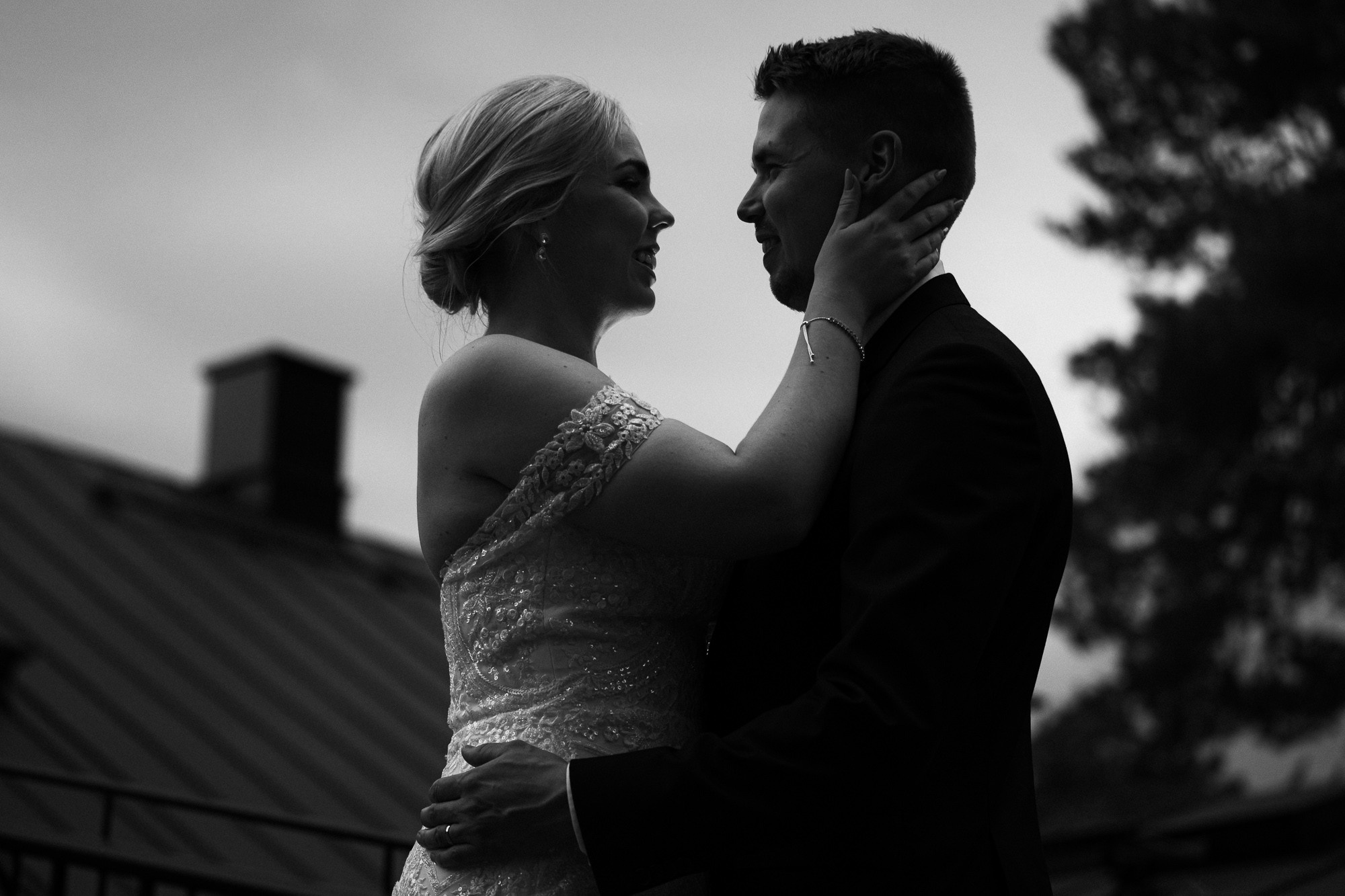 Sini ja Otto, hääkuvaus Wohl Gård, Kirkkonummi