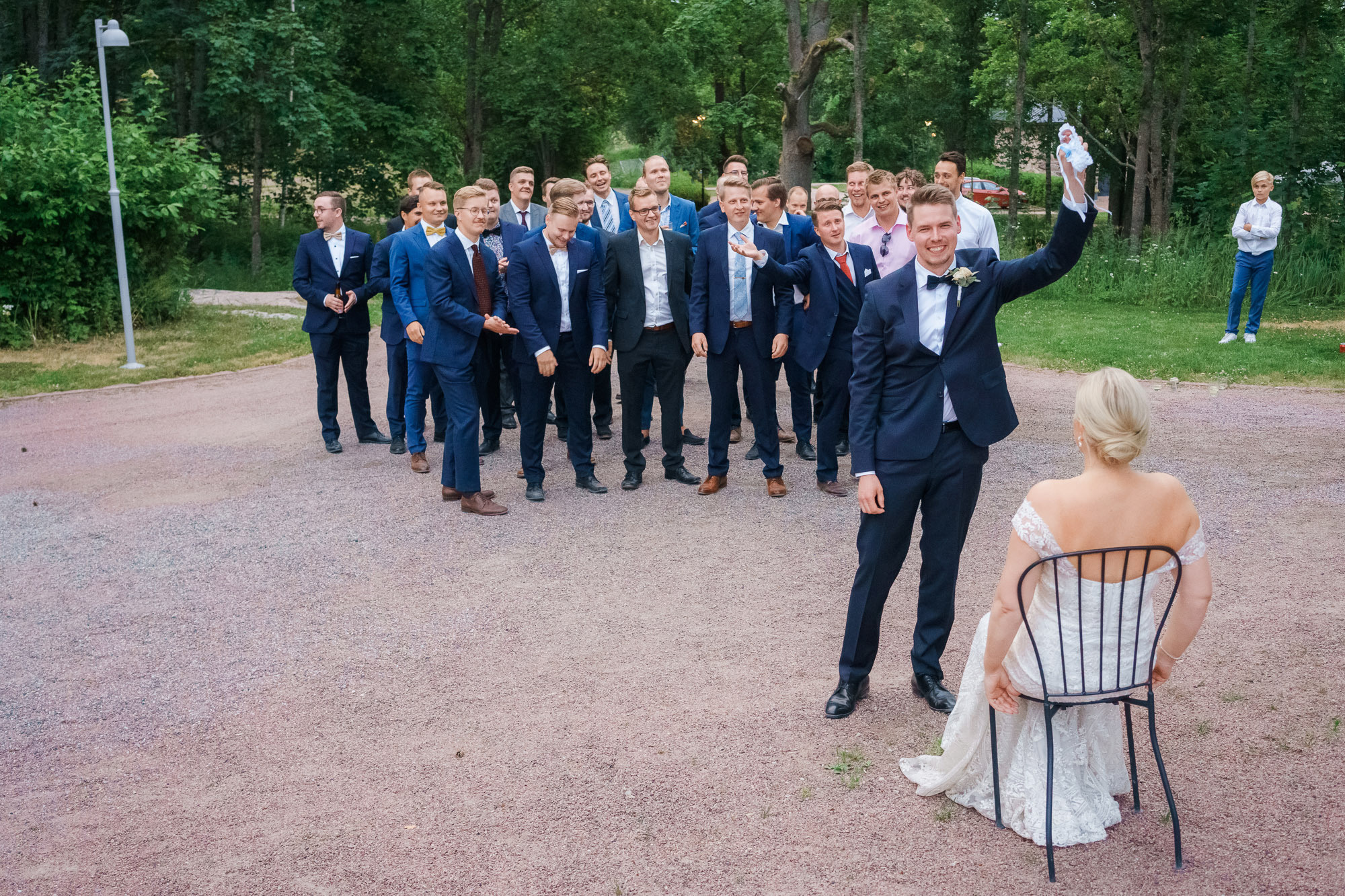 Sini ja Otto, hääkuvaus Wohl Gård, Kirkkonummi